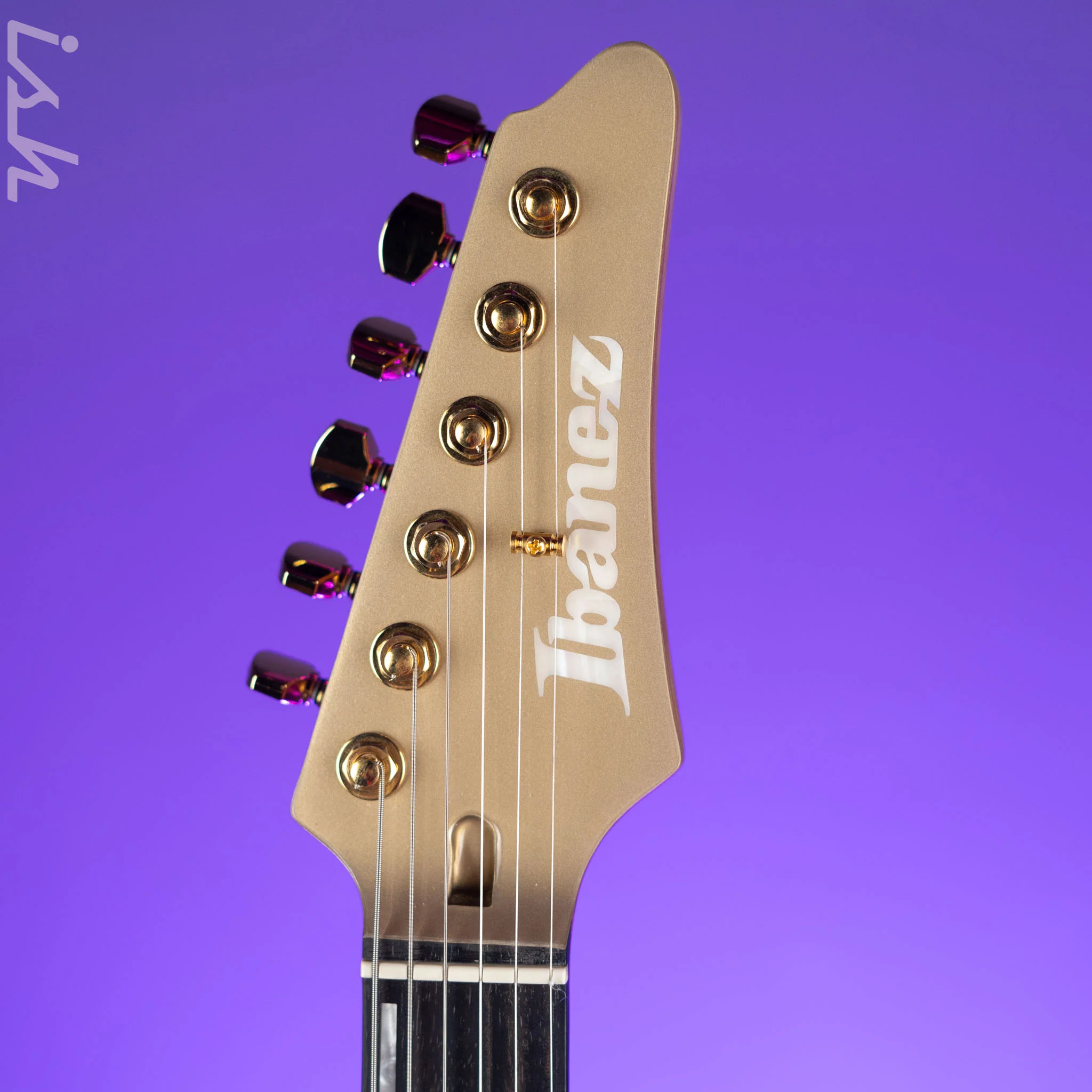 Ibanez KRYS10 Scott LePage Signature Electric Guitar Gold - Image 5