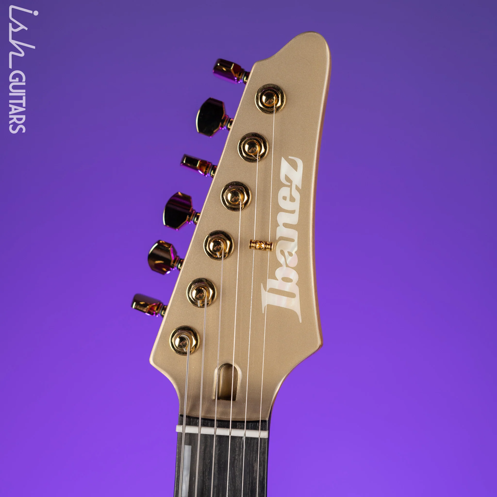 Ibanez KRYS10 Scott LePage Signature Electric Guitar Gold - Image 5