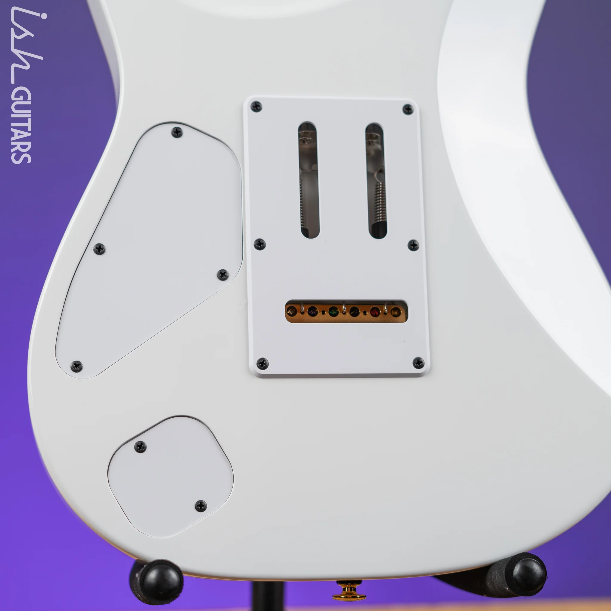Ibanez LB1 Lari Basilio Signature Prestige Electric Guitar White - Image 9