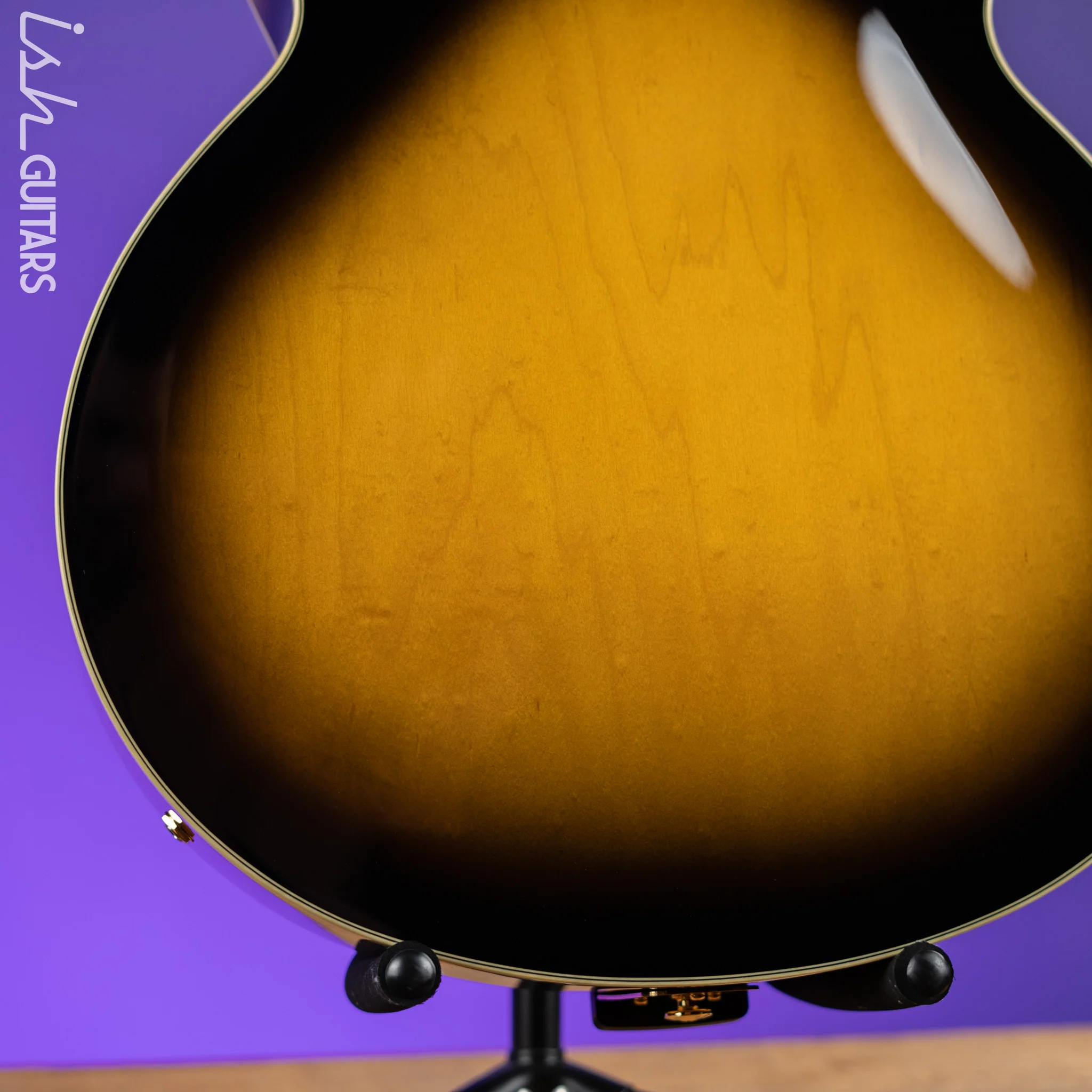 Ibanez LGB300 Hollowbody George Benson Vintage Yellow Sunburst - Image 9