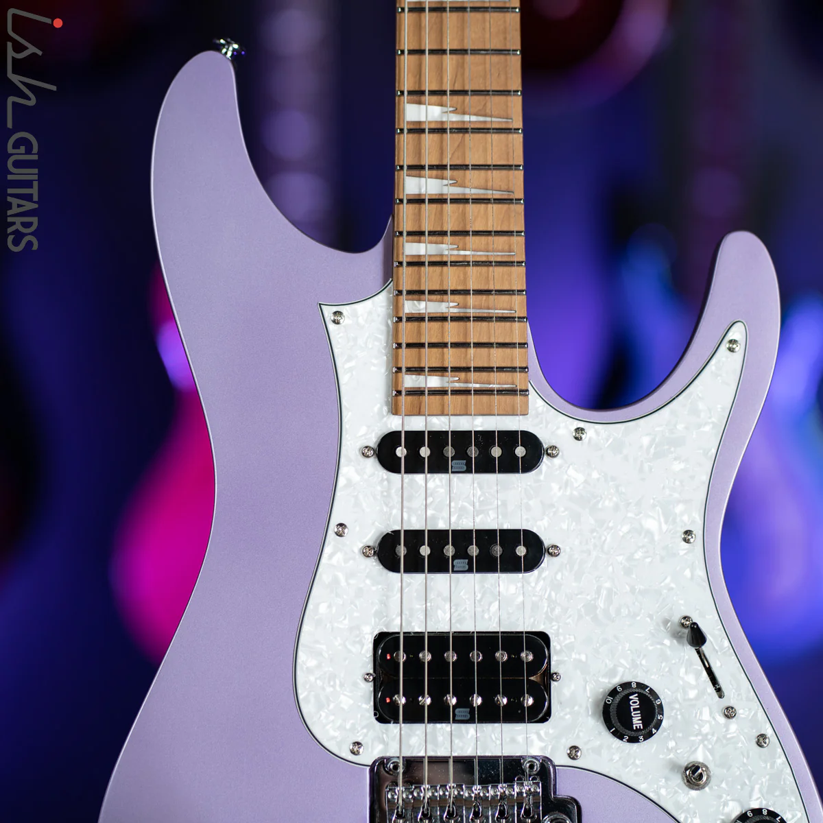 Ibanez MAR10 Mario Camarena Lavender Metallic Matte - Image 3