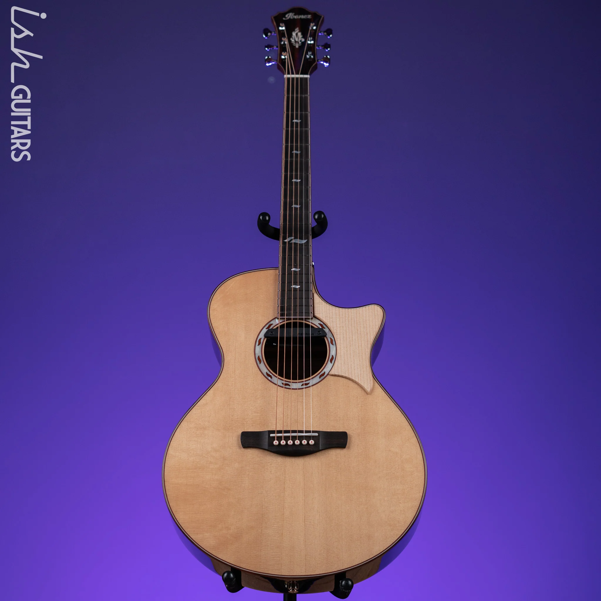 Ibanez Marcin Patrzalek Series MRC10 Acoustic-Electric Guitar Demo - Image 2