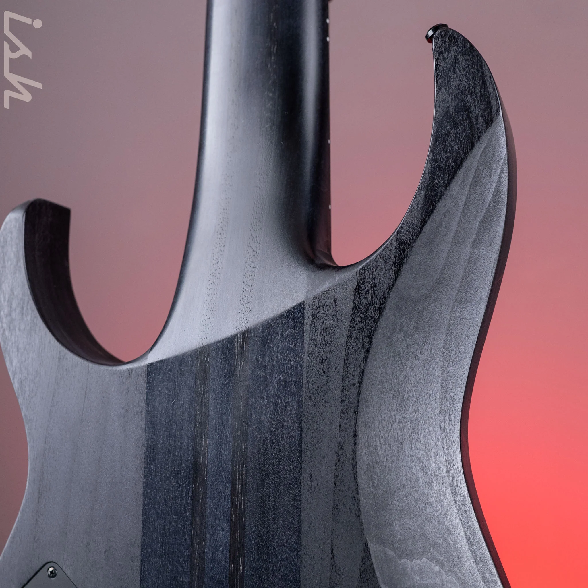 Ibanez Mårten Hagström Signature M8M Electric Guitar Weathered Black - Demo - Image 11
