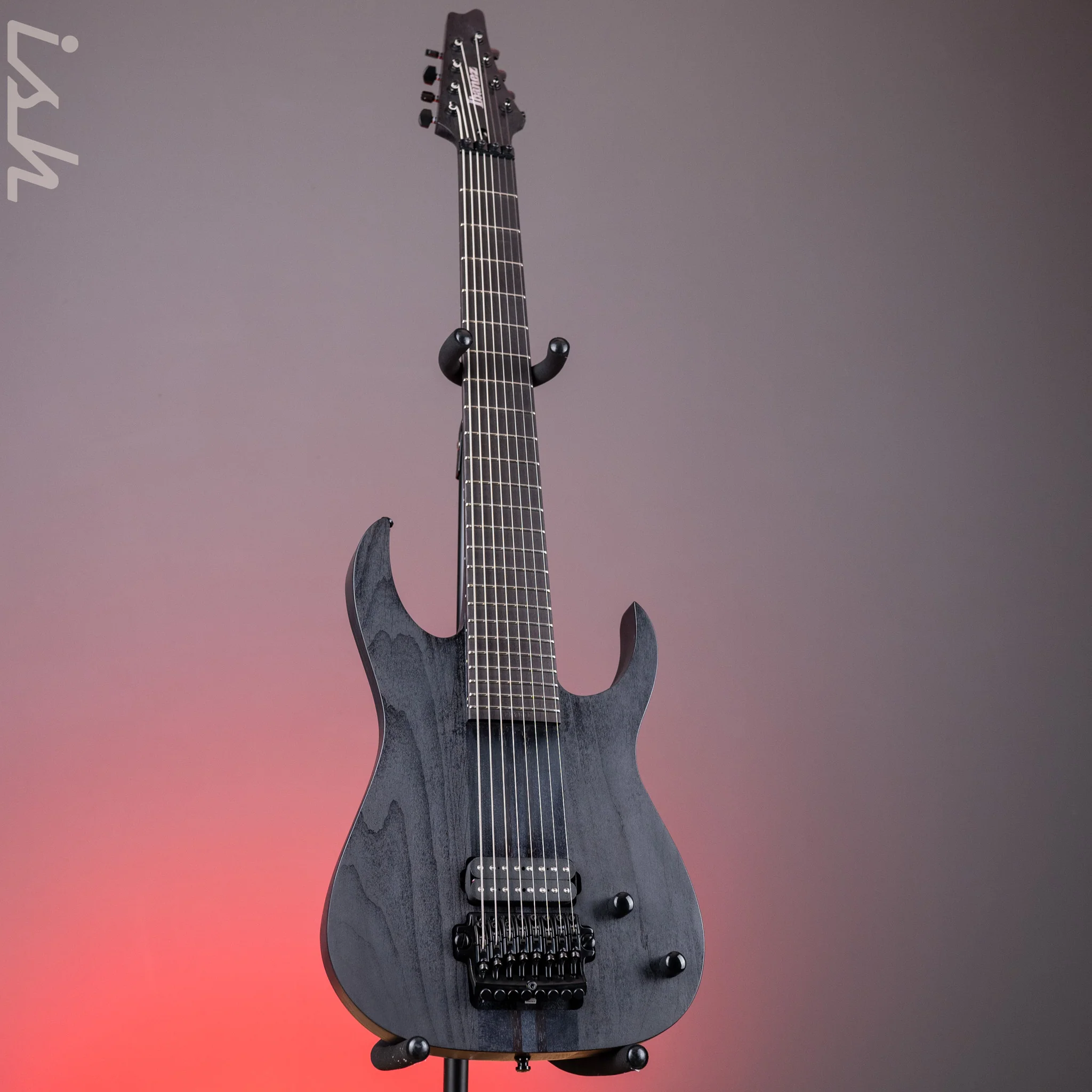 Ibanez Mårten Hagström Signature M8M Electric Guitar Weathered Black - Demo - Image 2
