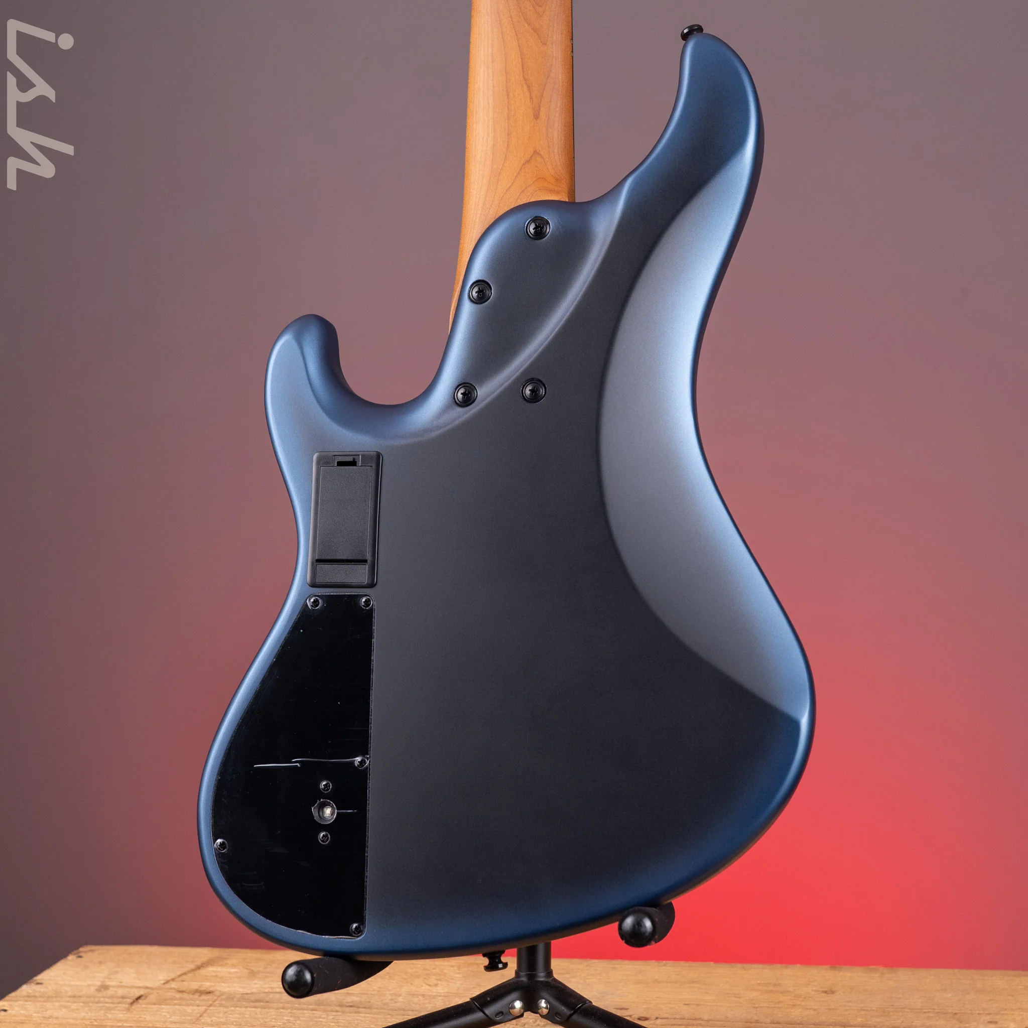 Ibanez MDM1005 5-String Bass Midnight Arctic Ocean Matte Demo - Image 10