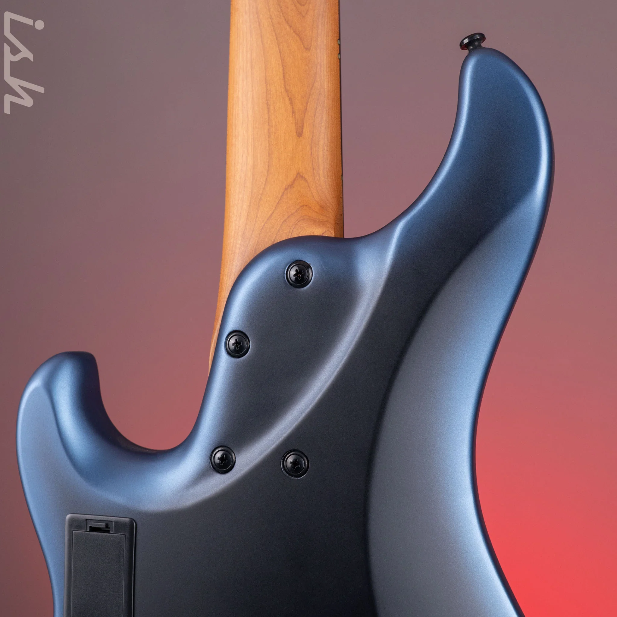 Ibanez MDM1005 5-String Bass Midnight Arctic Ocean Matte Demo - Image 11