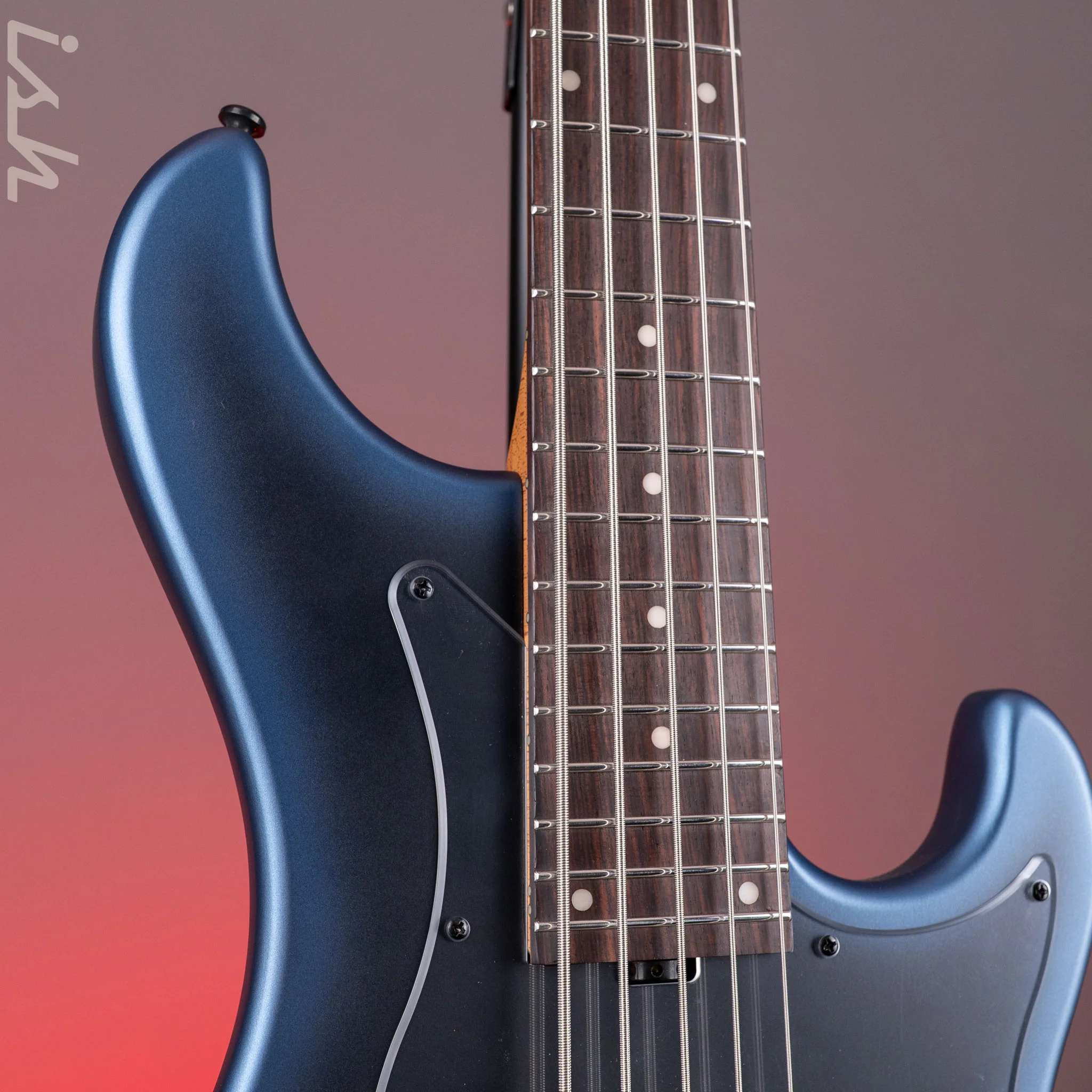 Ibanez MDM1005 5-String Bass Midnight Arctic Ocean Matte Demo - Image 4