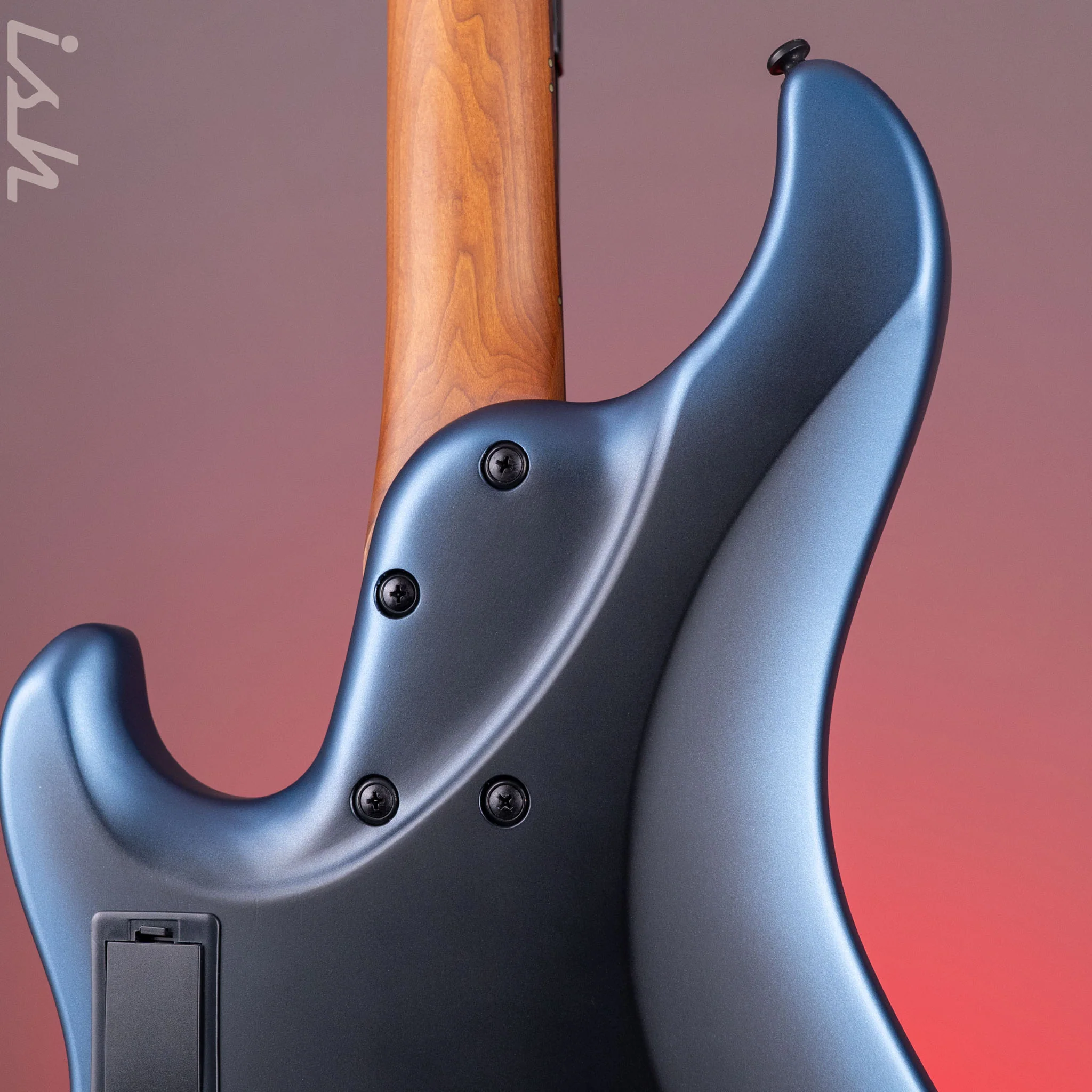 Ibanez Mode MDM1000 4-String Bass Midnight Arctic Ocean Matte - Image 10