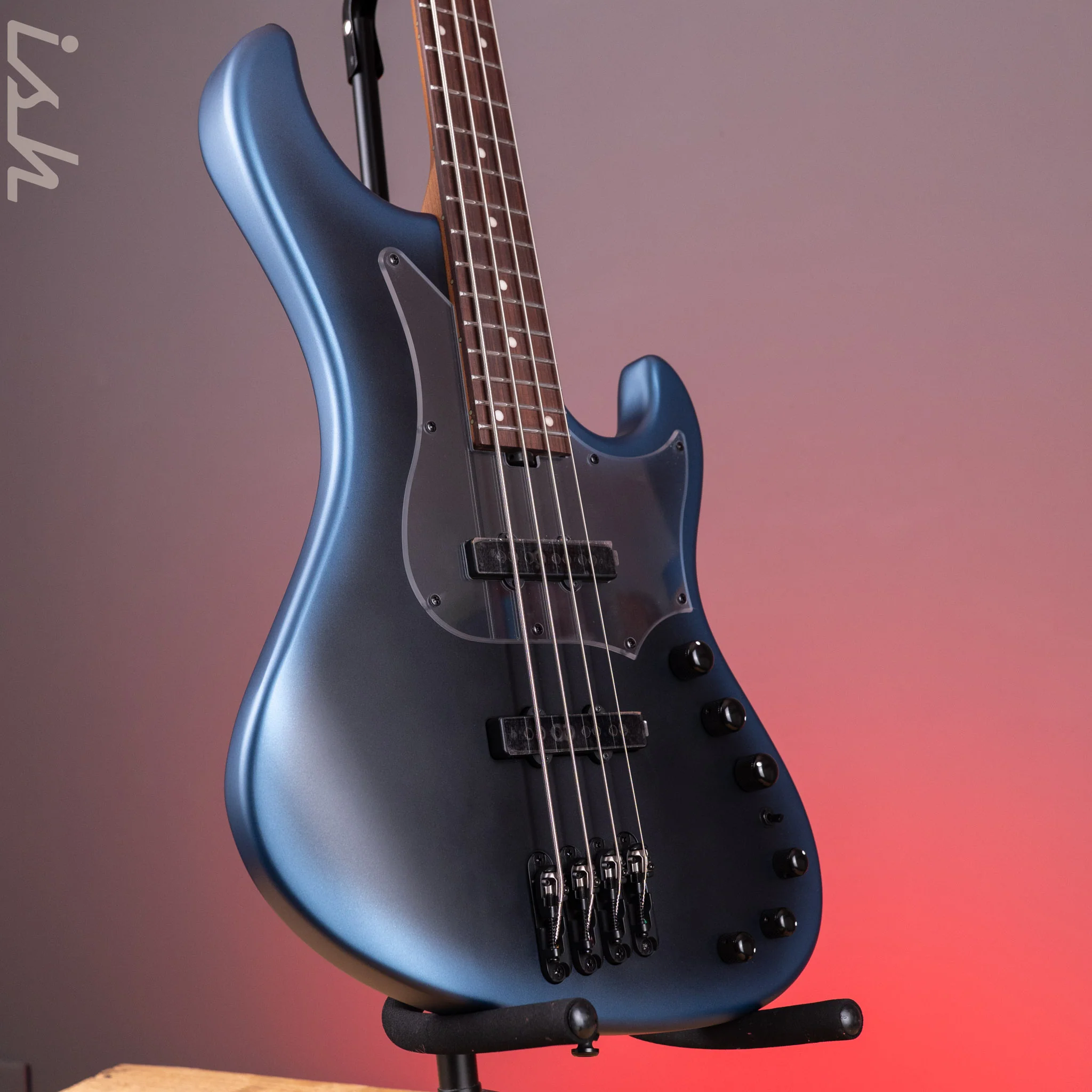 Ibanez Mode MDM1000 4-String Bass Midnight Arctic Ocean Matte - Image 3