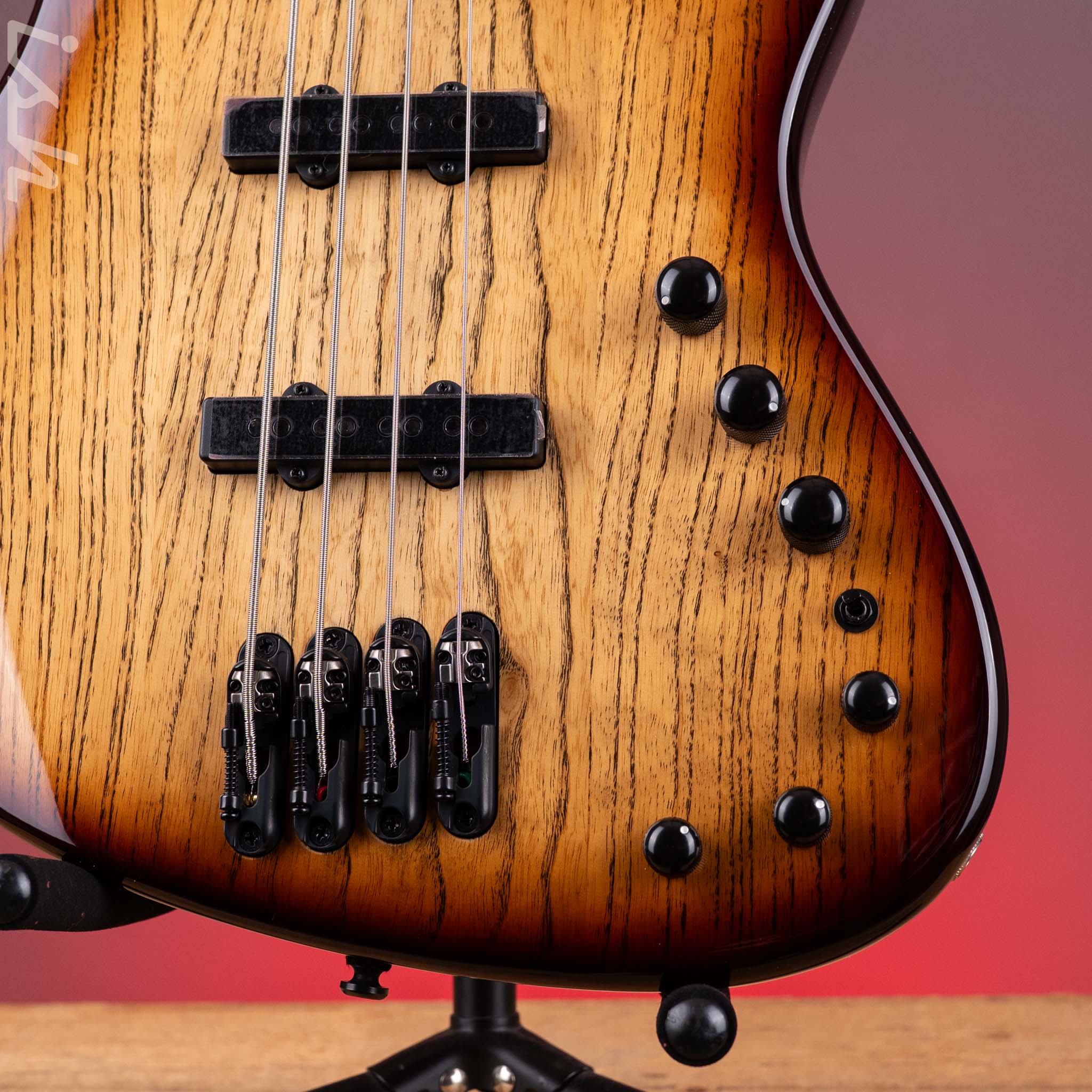 Ibanez Mode MDM1300 4-String Bass Natural Stained Amber Burst - Image 5