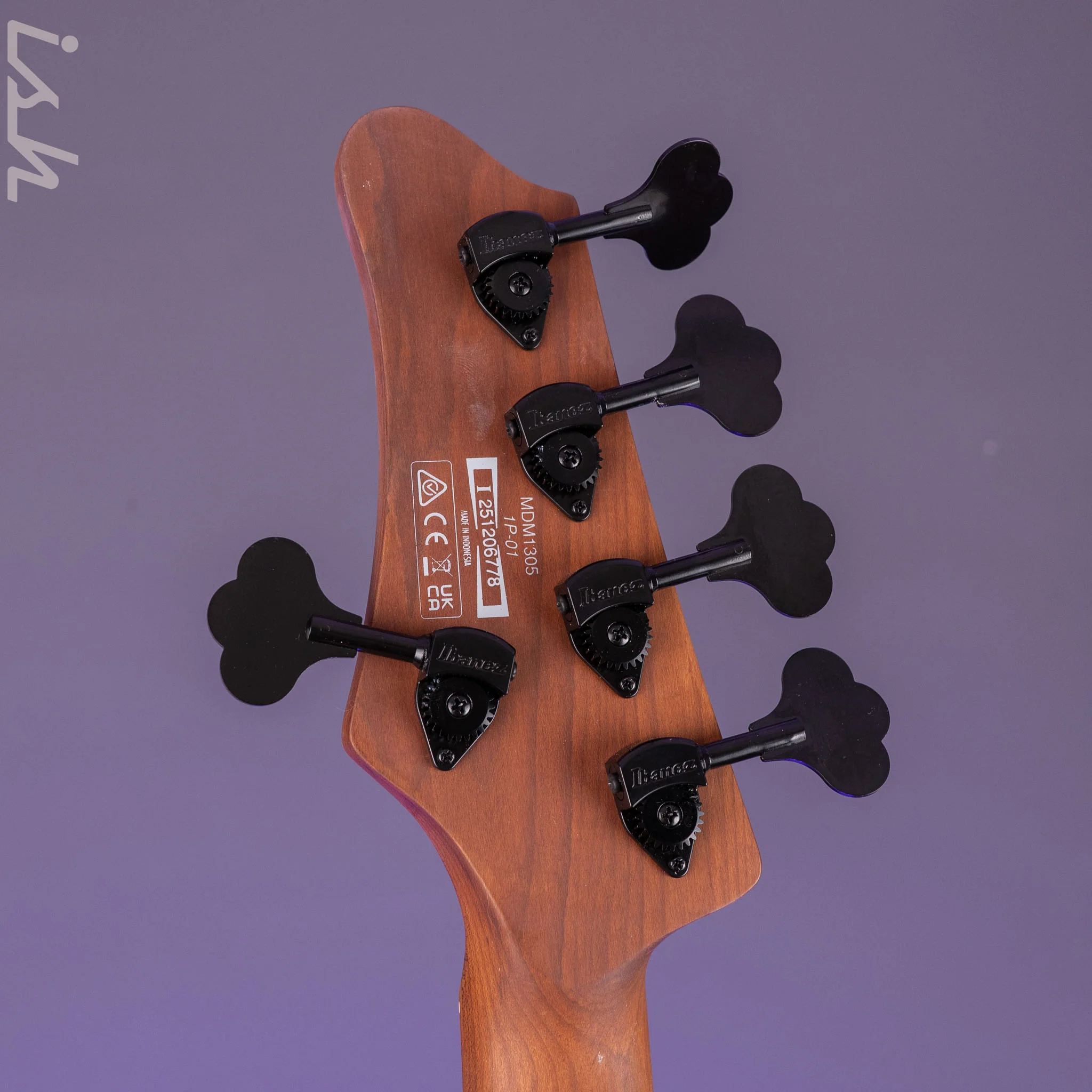 Ibanez Mode MDM1305 5-String Bass Natural Stained Amber Burst - Image 12