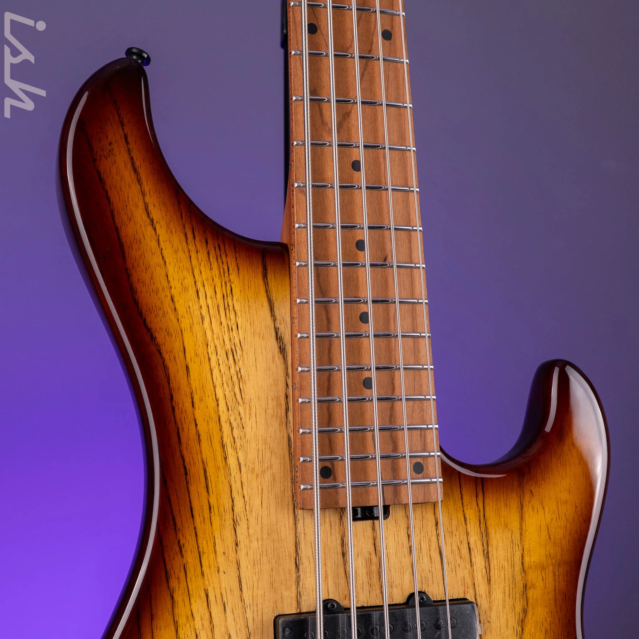 Ibanez Mode MDM1305 5-String Bass Natural Stained Amber Burst - Image 4