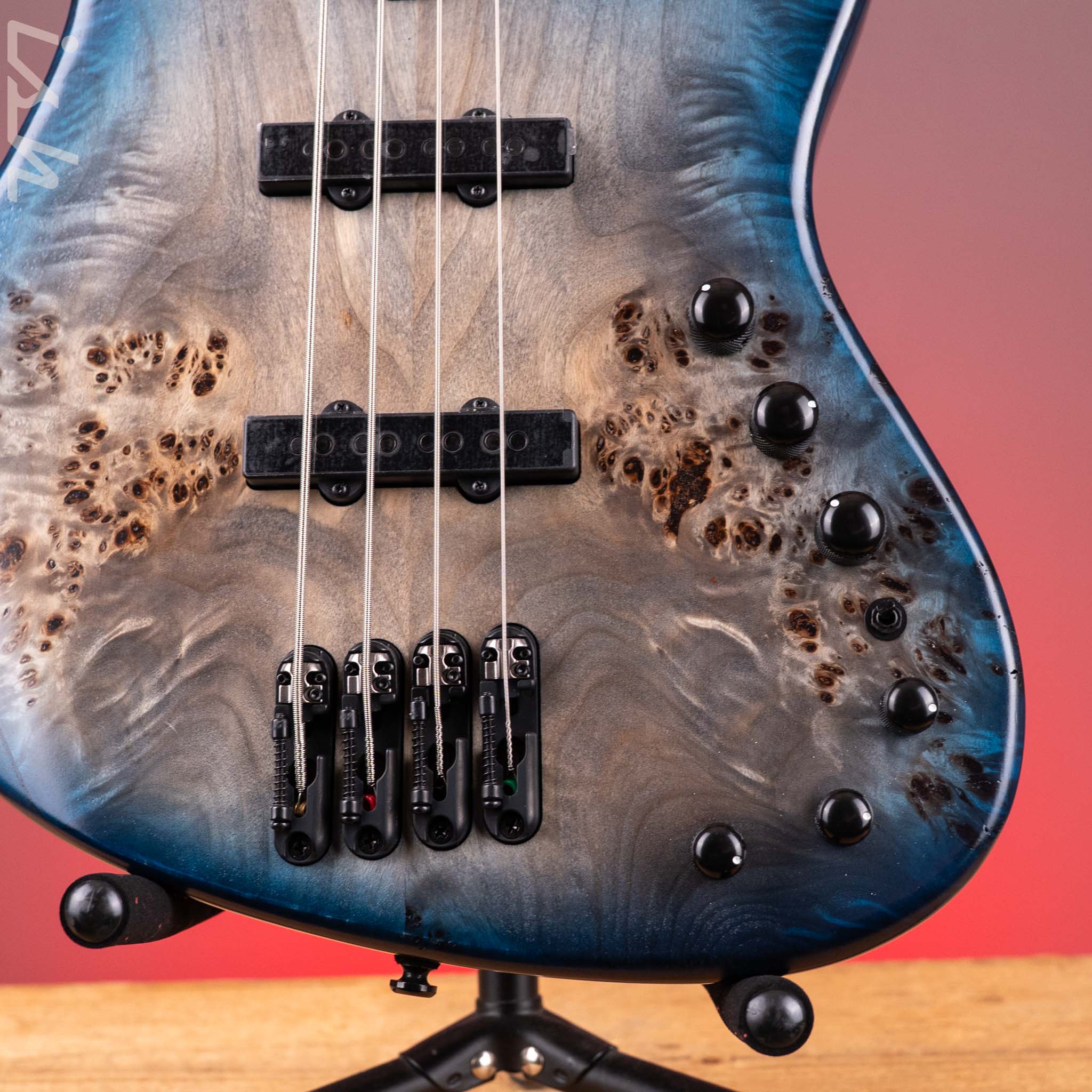 Ibanez Mode MDM1600 4-String Bass Cosmic Blue Starburst Low Gloss - Image 5