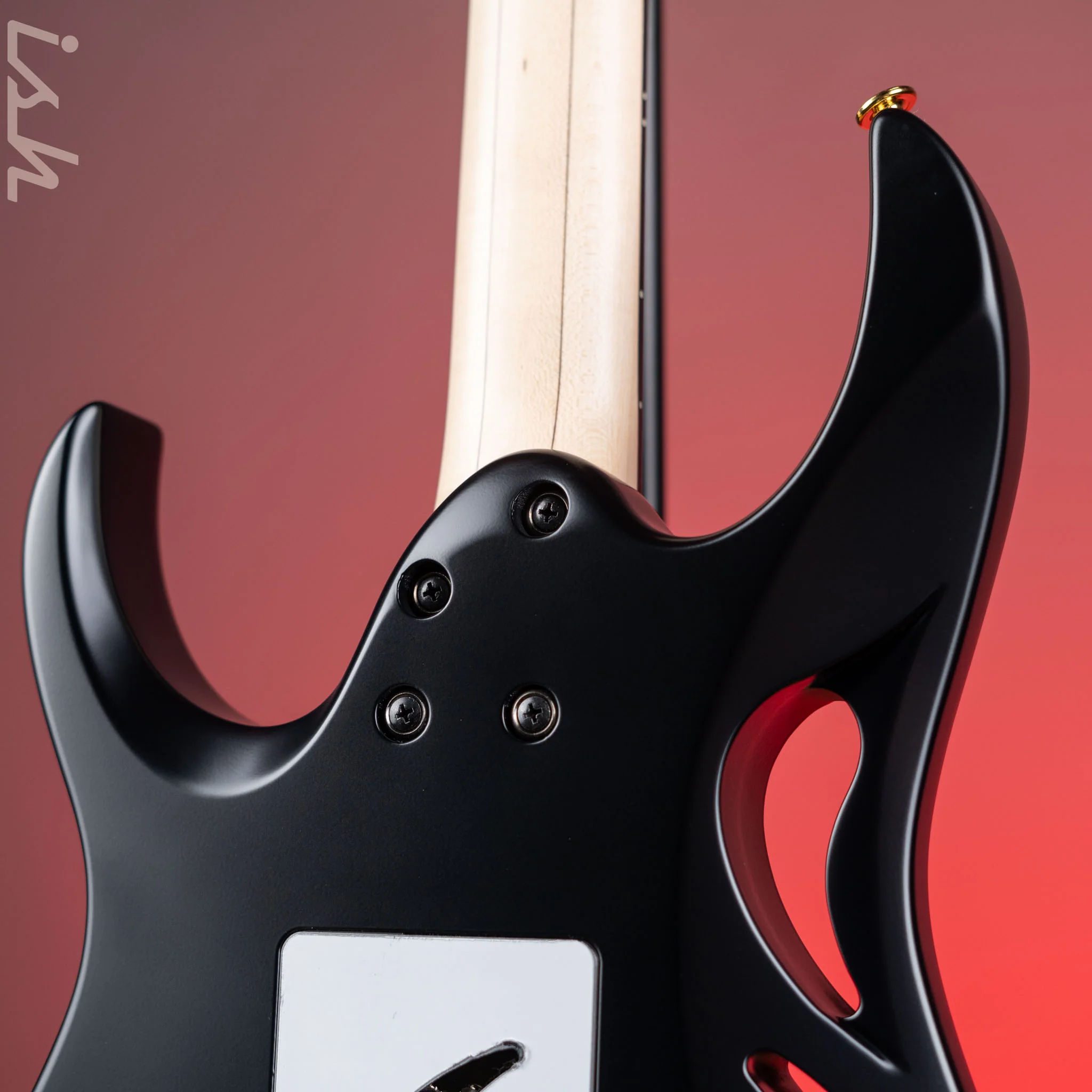 Ibanez PIA3761 Steve Vai Signature Electric Guitar Onyx Black - Image 8
