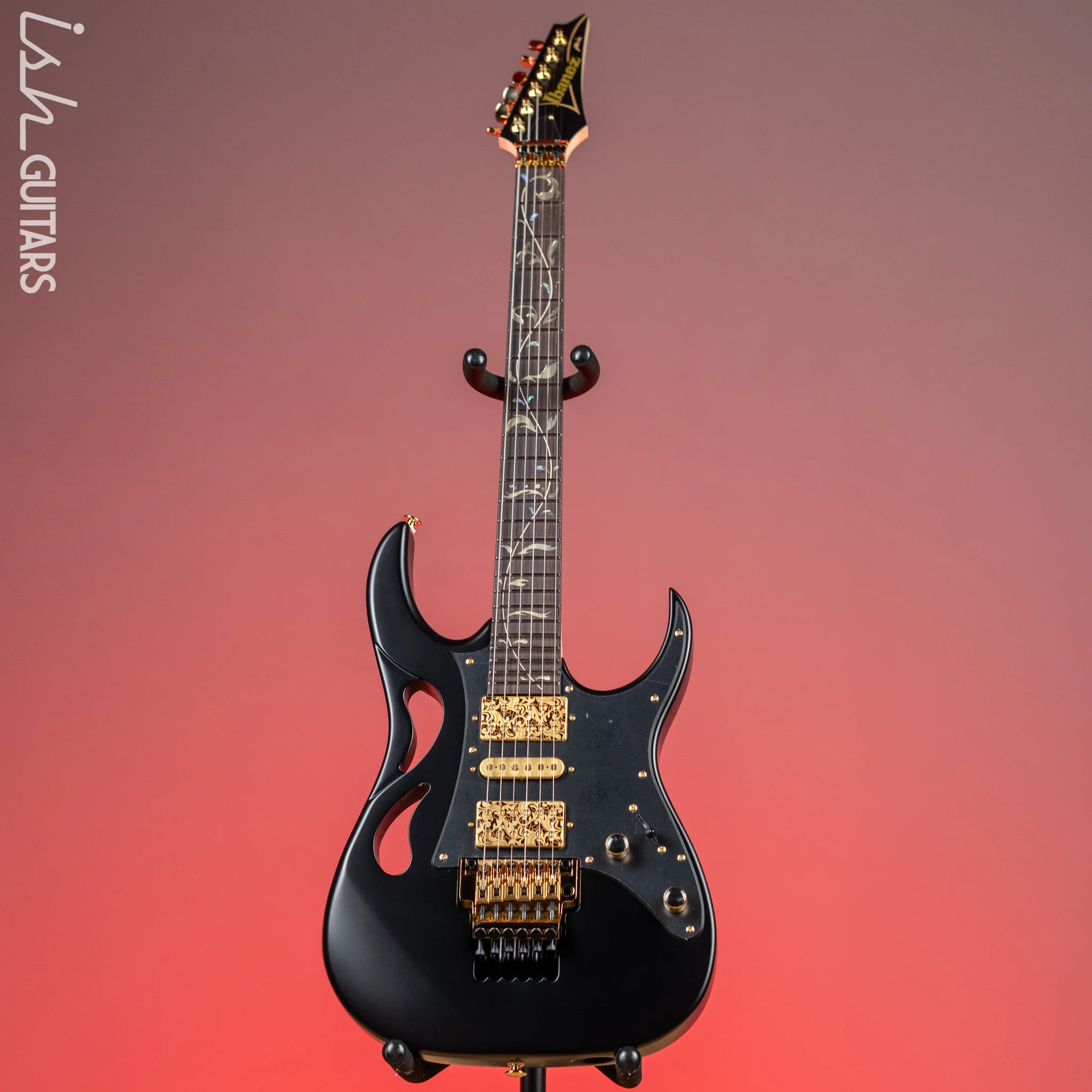 Ibanez PIA3761 Steve Vai Signature Onyx Black Demo - Image 2