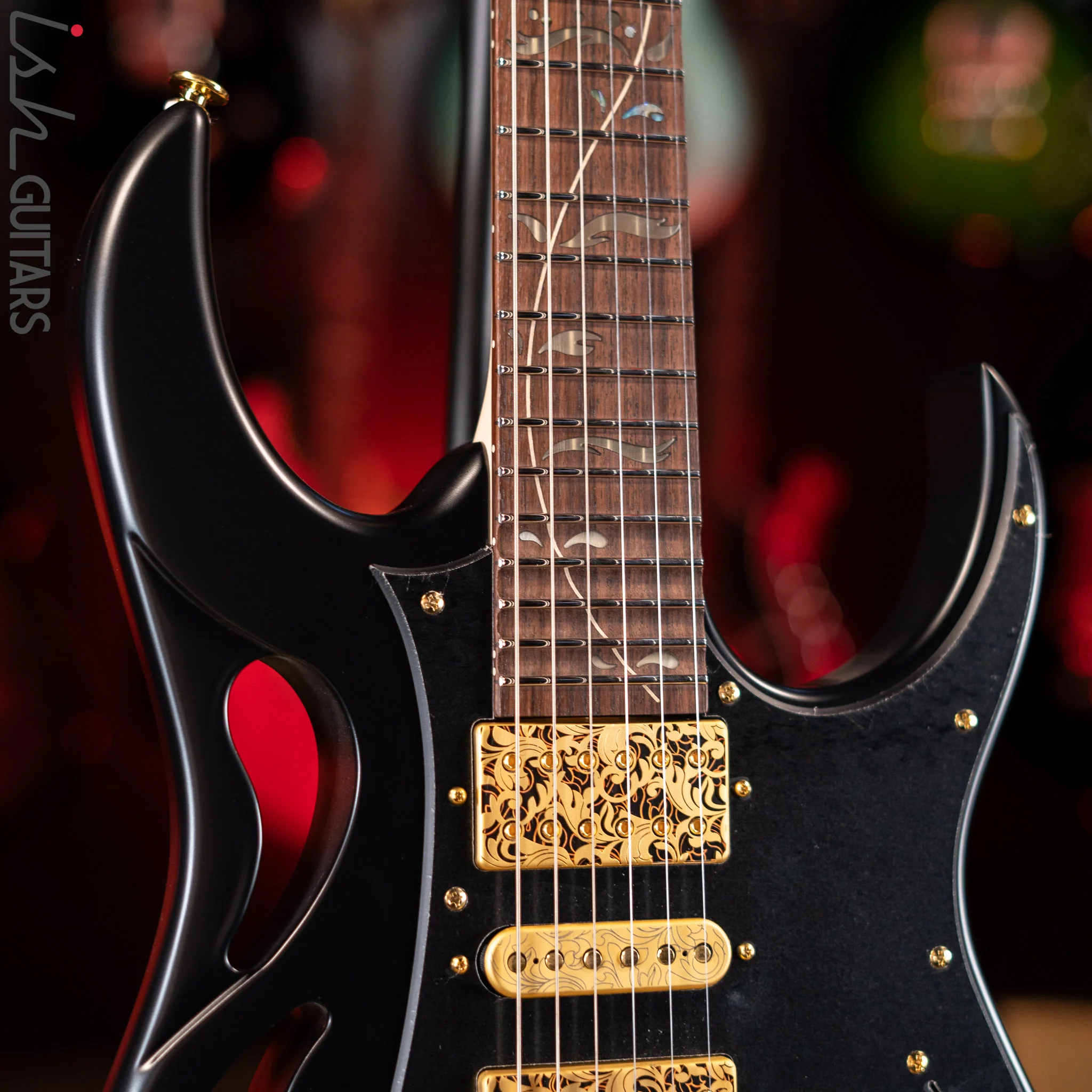 Ibanez PIA3761 Steve Vai Signature Onyx Black - Image 3