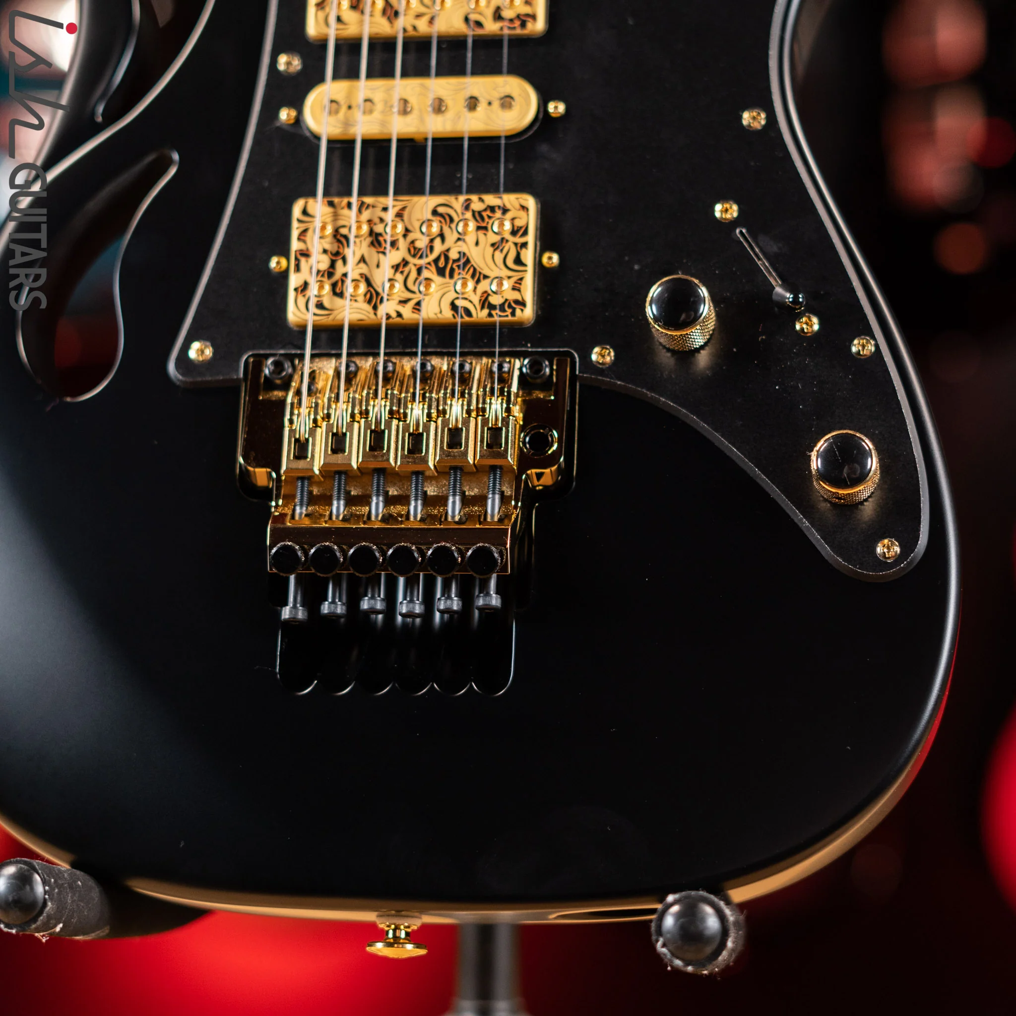 Ibanez PIA3761 Steve Vai Signature Onyx Black - Image 4
