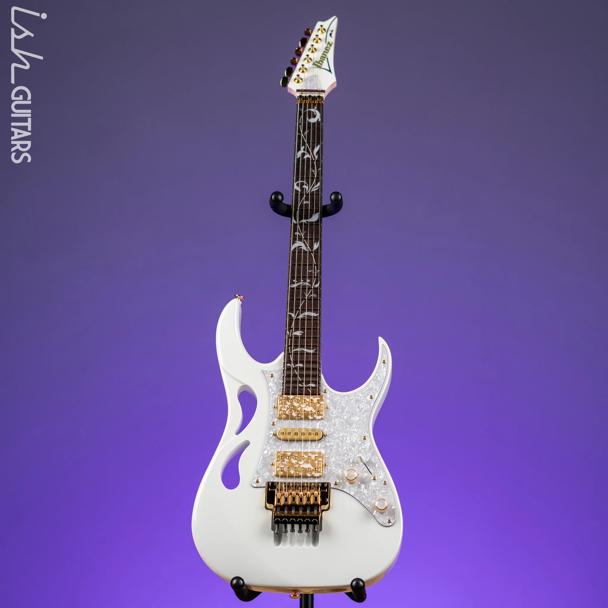 Ibanez PIA3761 Steve Vai Signature Stallion White - Image 2