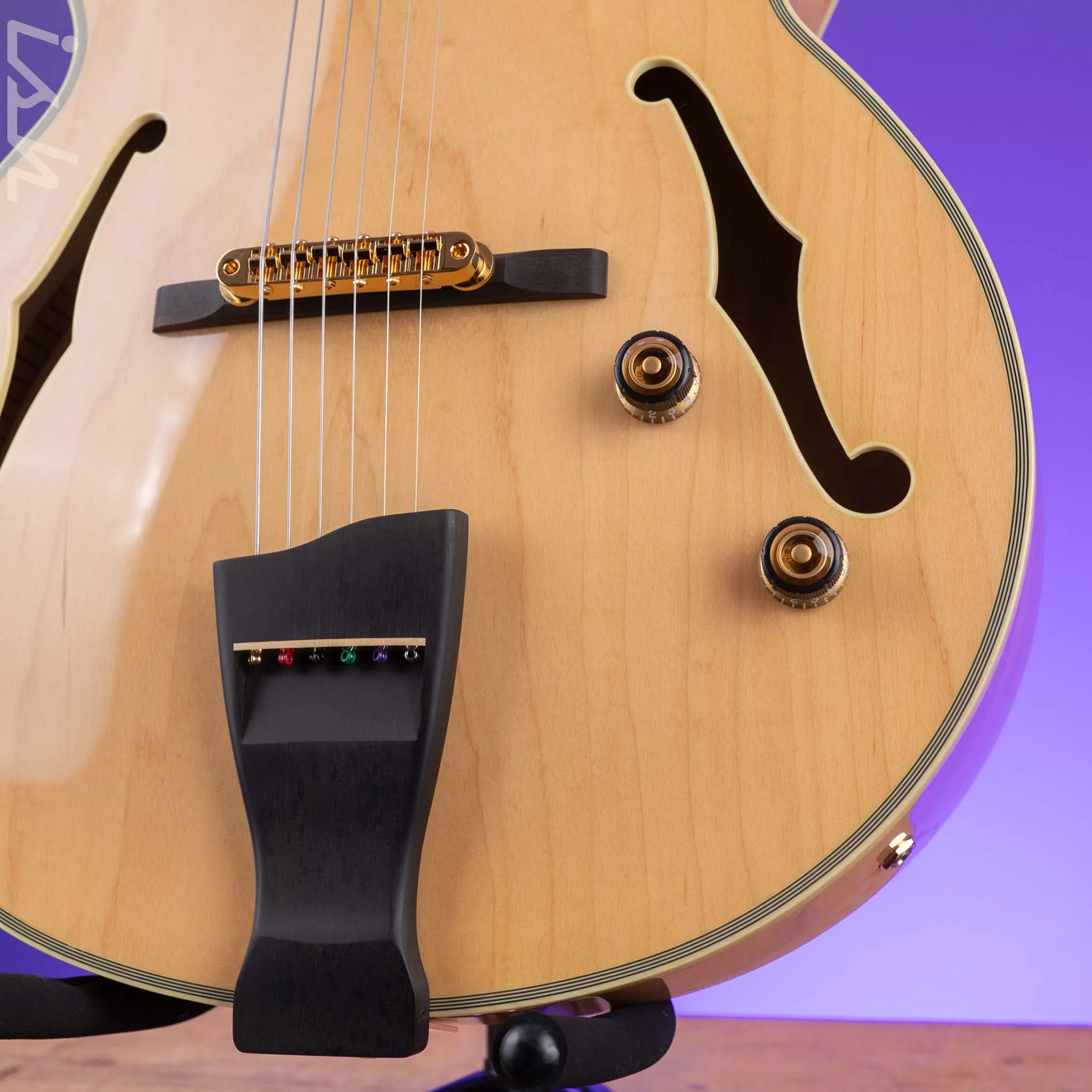 Ibanez PM200 Pat Metheny Signature Hollowbody Natural - Image 4