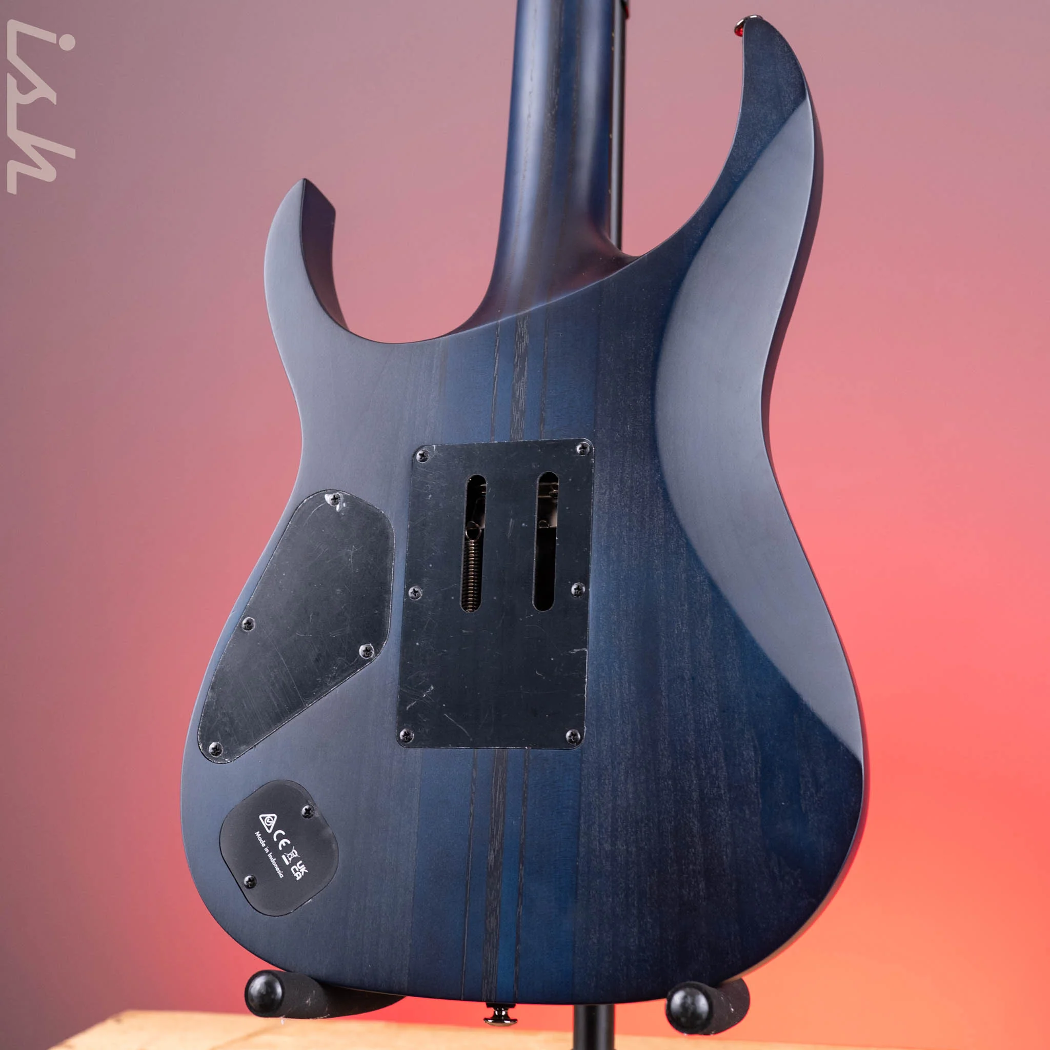 Ibanez Premium RGT1270PB Electric Guitar Blue Starburst Flat Demo - Image 7