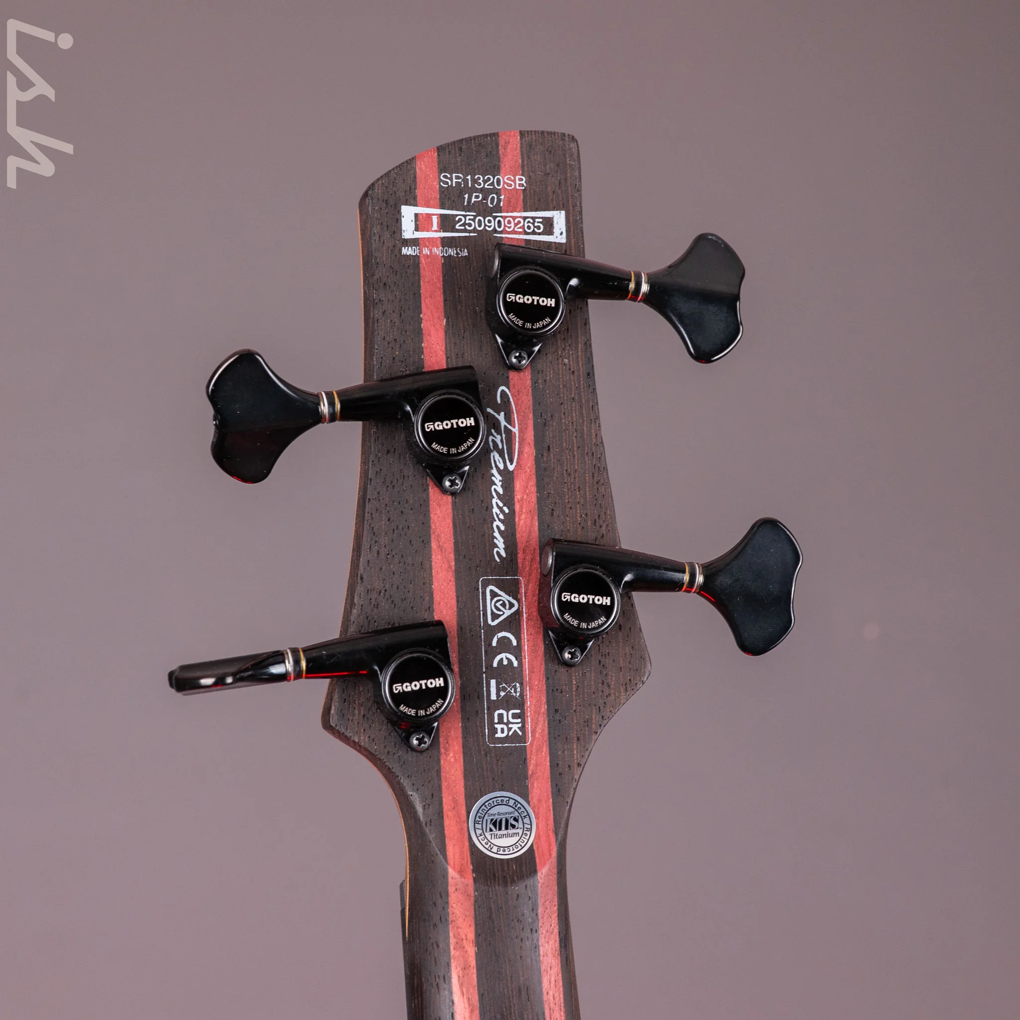 Ibanez Premium SR1320SB 4-String Bass Aqua Wave Low Gloss - Image 11