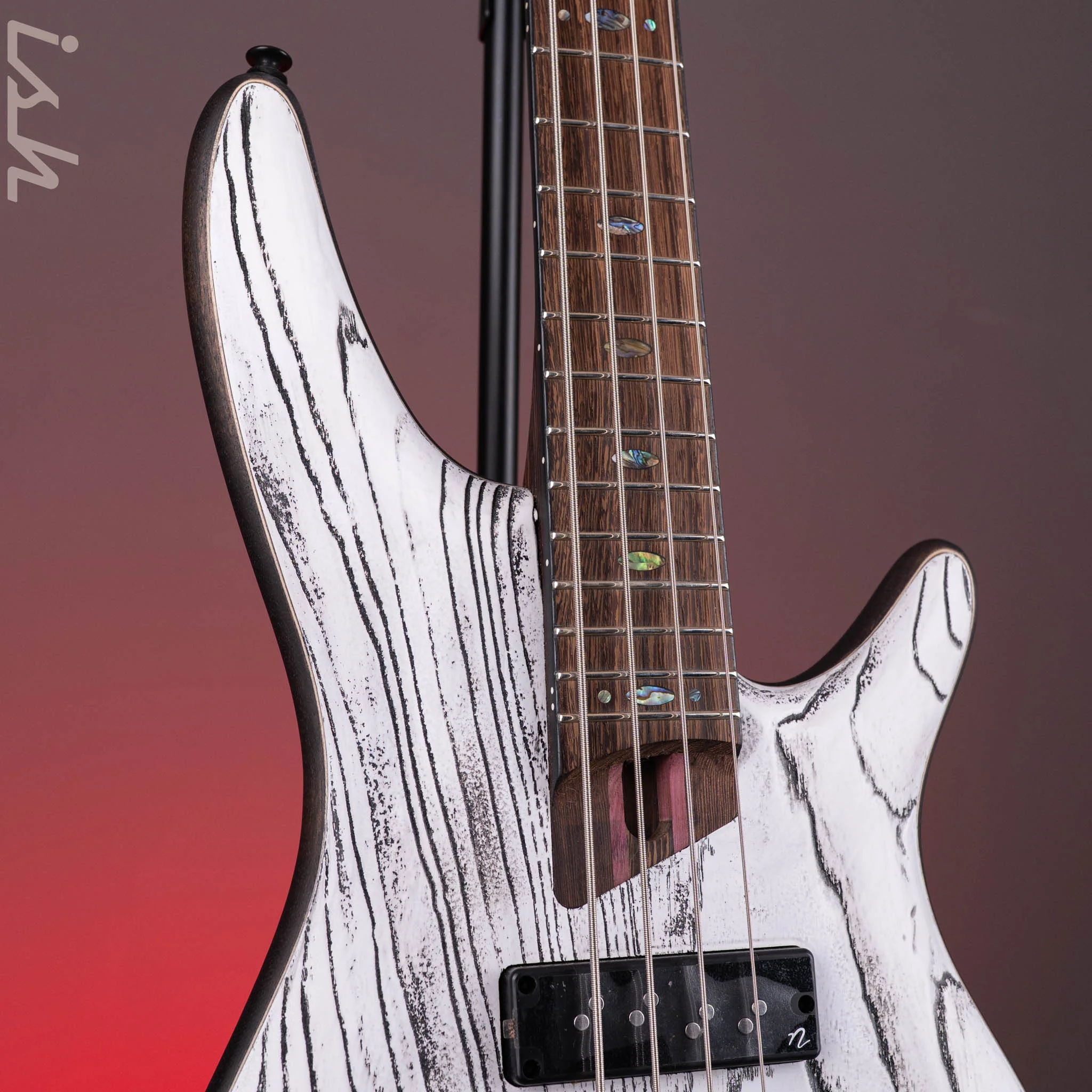Ibanez Premium SR1320SB 4-String Bass Icebreaker Wave Flat - Image 3
