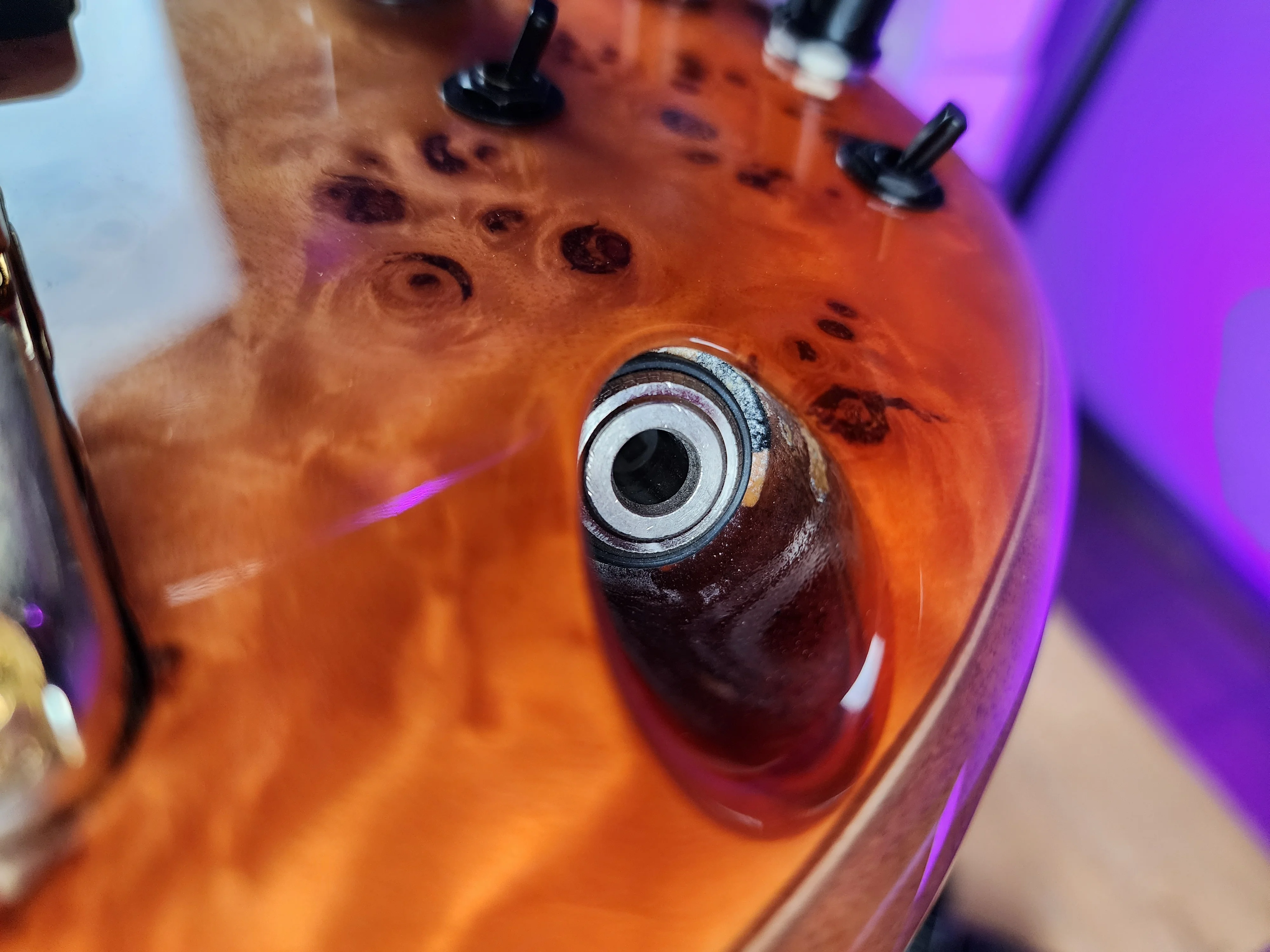 Ibanez Premium SR1605D 5-String Bass Autumn Sunset Sky Demo - Image 11