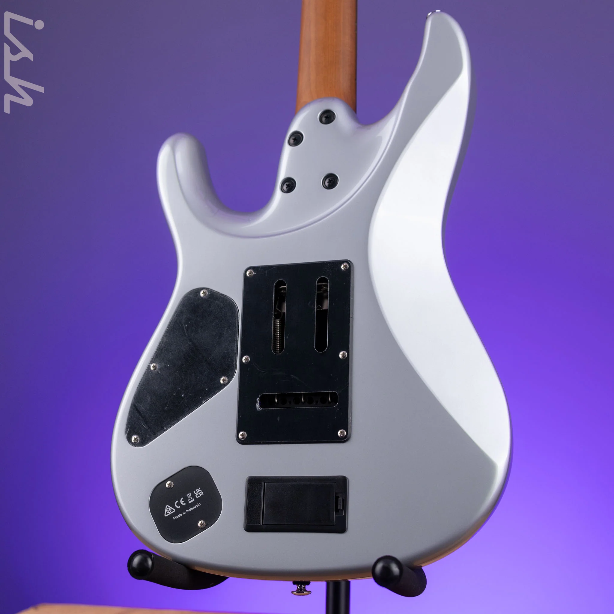 Ibanez Premium TOD10 Tim Henson Signature Electric Guitar Classic Silver Demo - Image 7