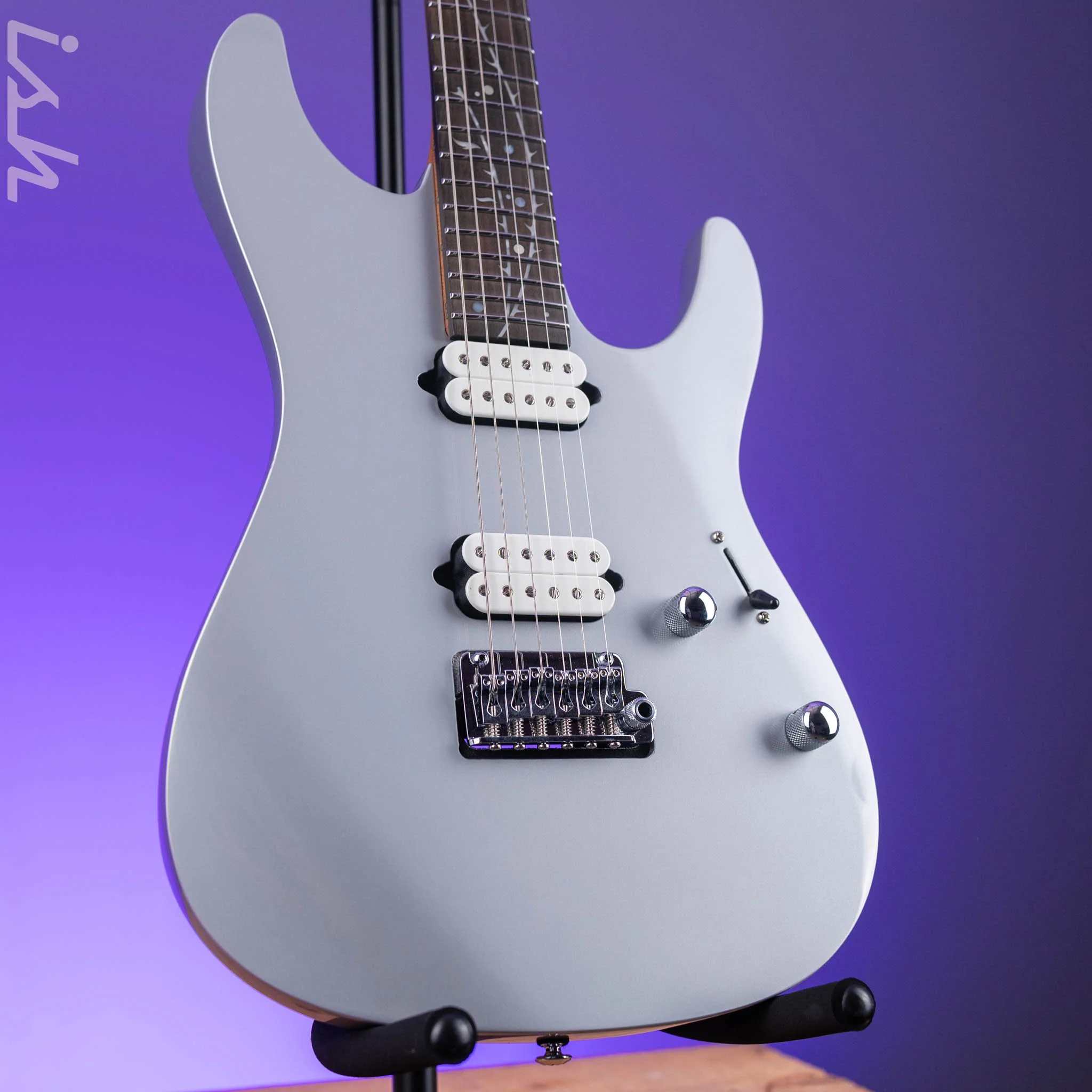 Ibanez Premium TOD10 Tim Henson Signature Electric Guitar Classic Silver Demo