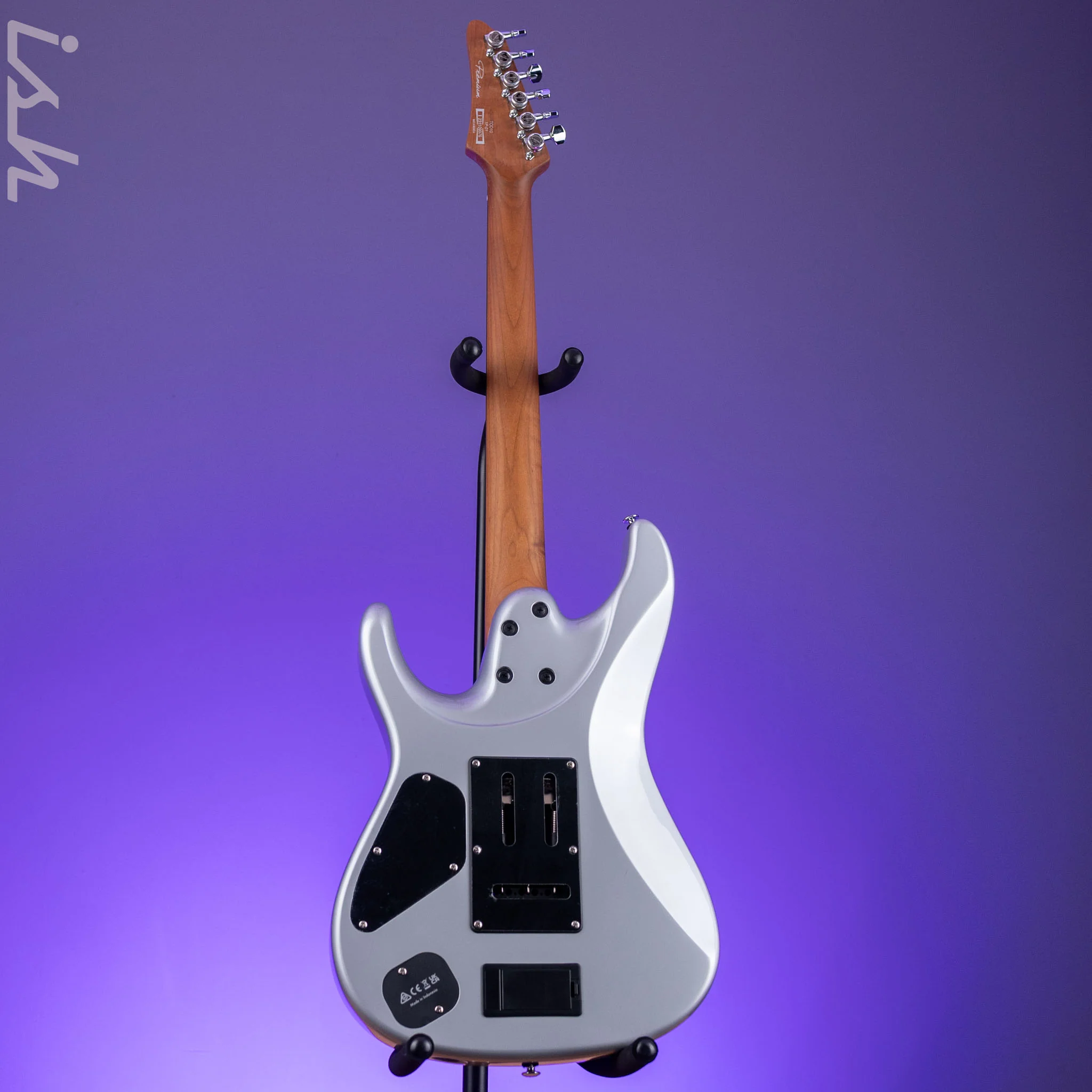 Ibanez Premium TOD10 Tim Henson Signature Electric Guitar Classic Silver Demo - Image 6