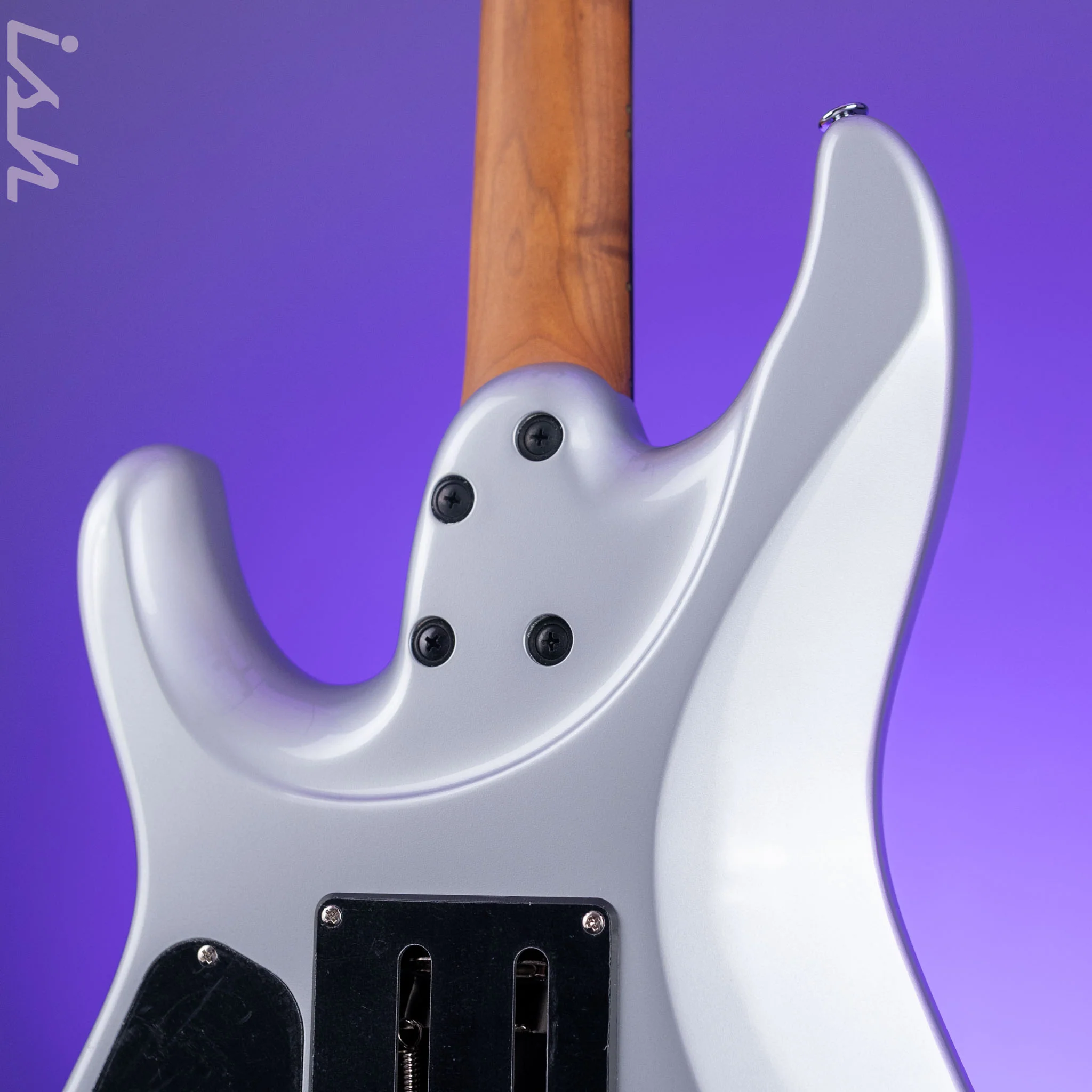 Ibanez Premium TOD10 Tim Henson Signature Electric Guitar Classic Silver Demo - Image 8