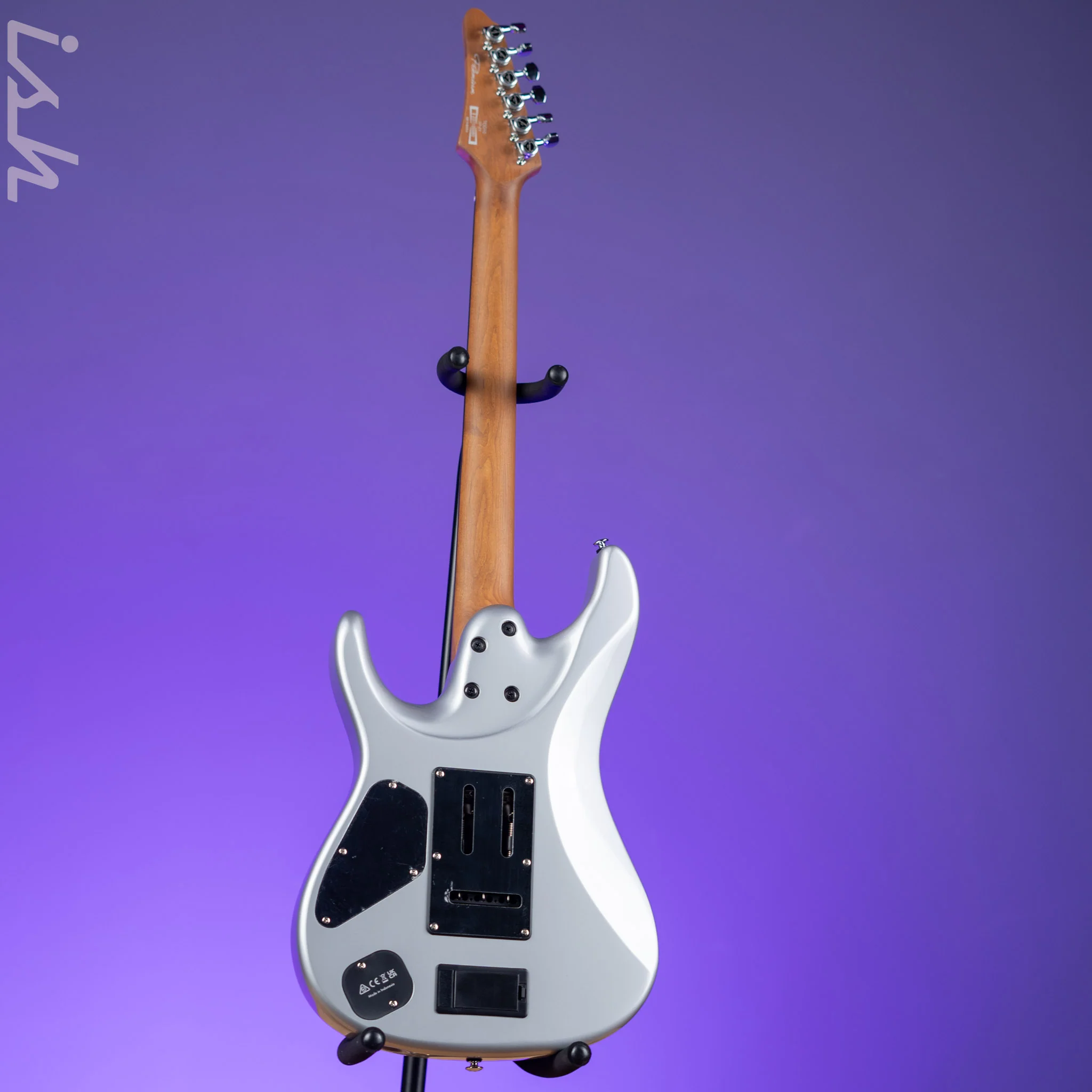 Ibanez Premium TOD10 Tim Henson Signature Electric Guitar Classic Silver Demo - Image 6