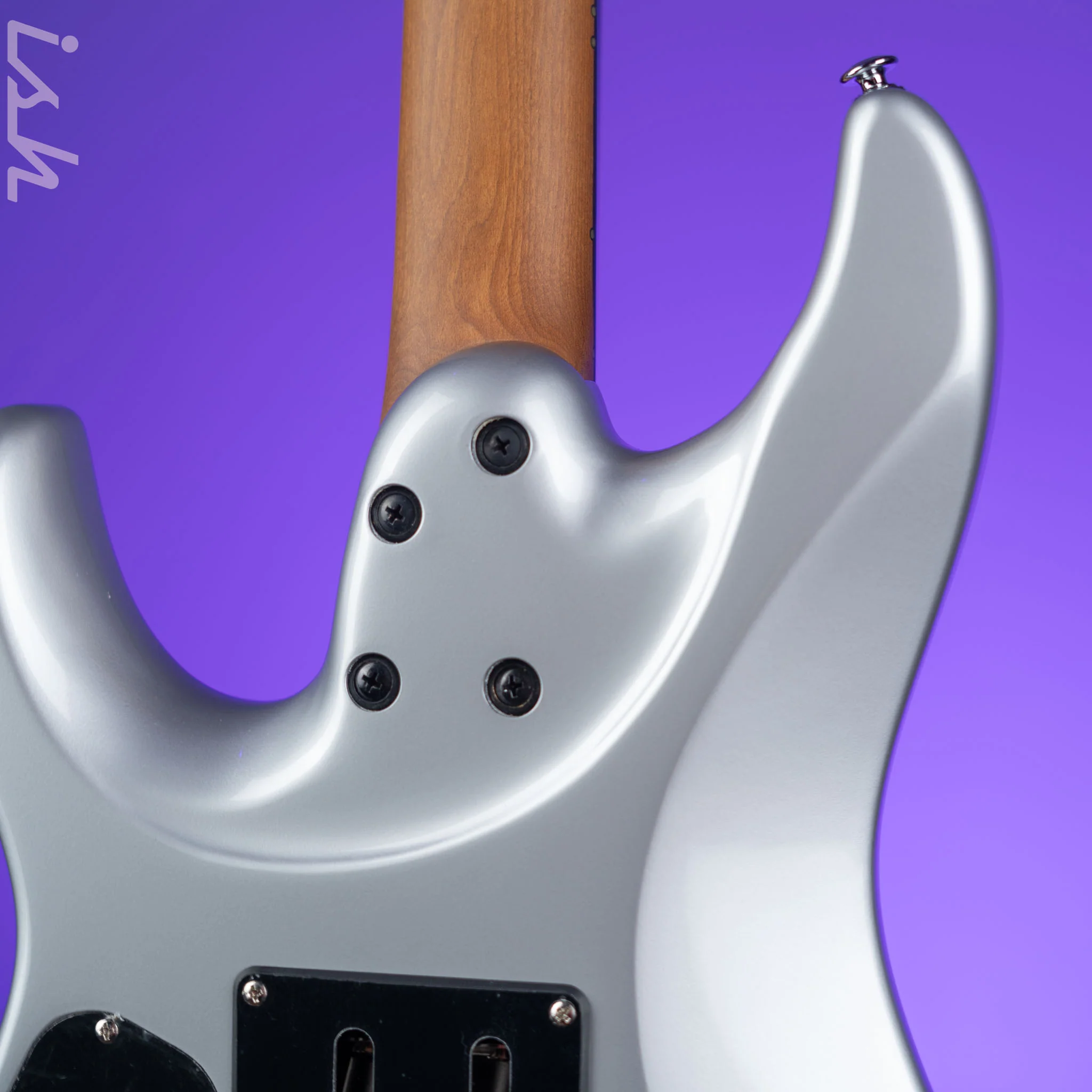 Ibanez Premium TOD10 Tim Henson Signature Electric Guitar Classic Silver Demo - Image 8