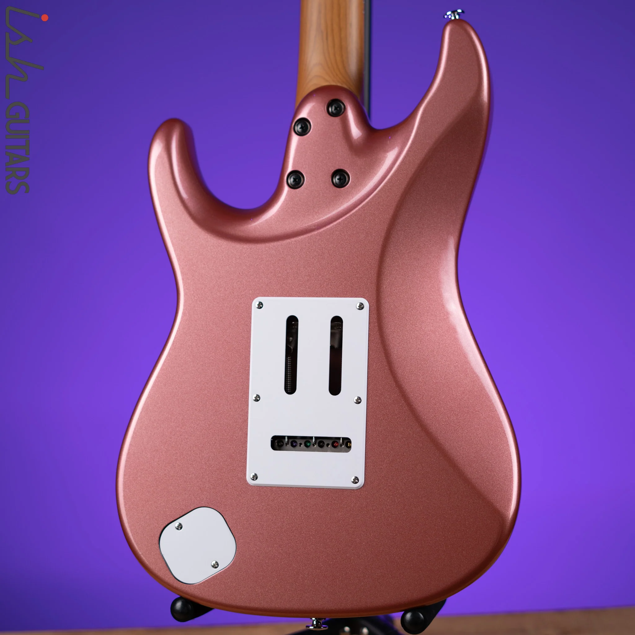 Ibanez Prestige AZ2204 Electric Guitar Hazy Rose Metallic - Image 7