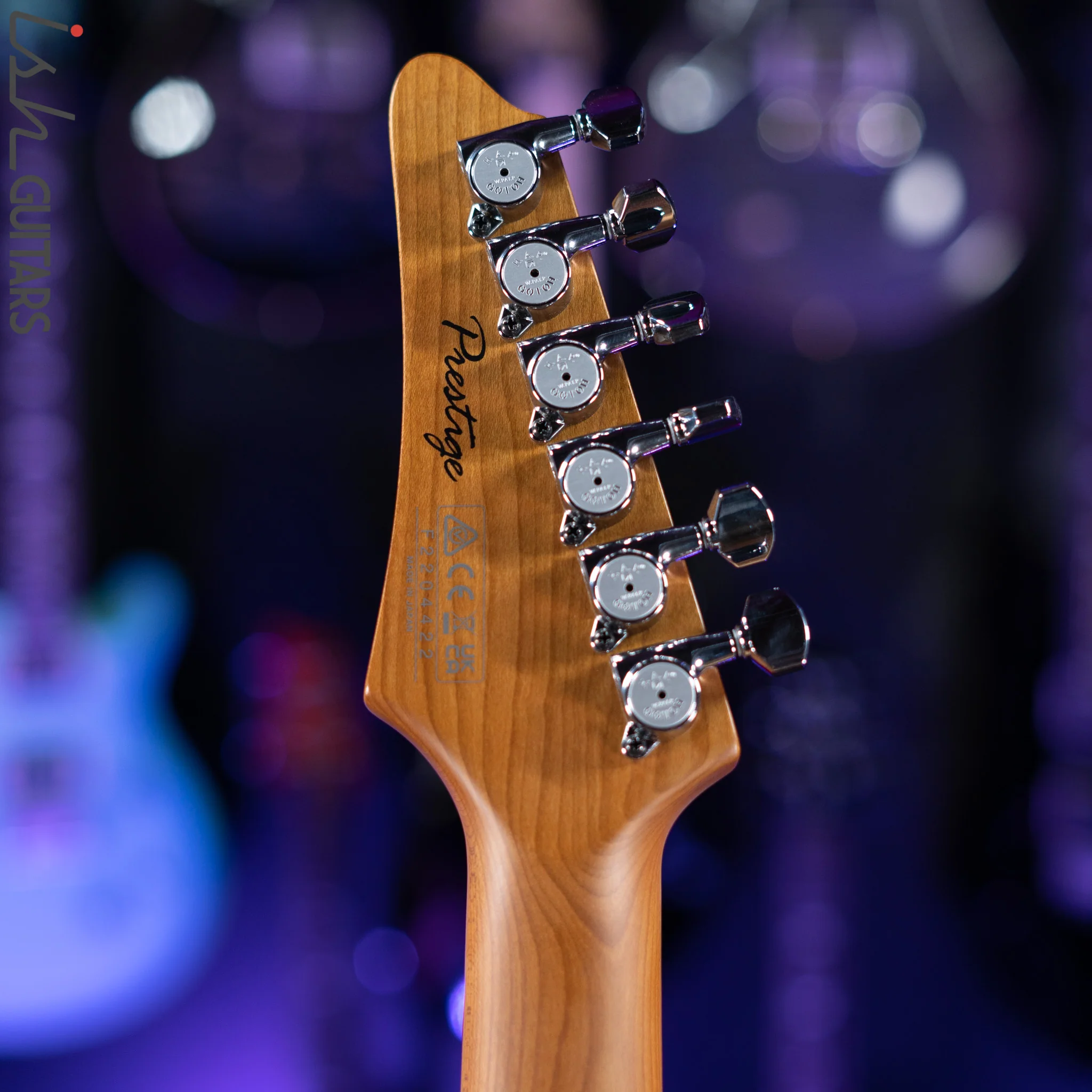 Ibanez Prestige AZ2204 Electric Guitar Hazy Rose Metallic Demo - Image 11