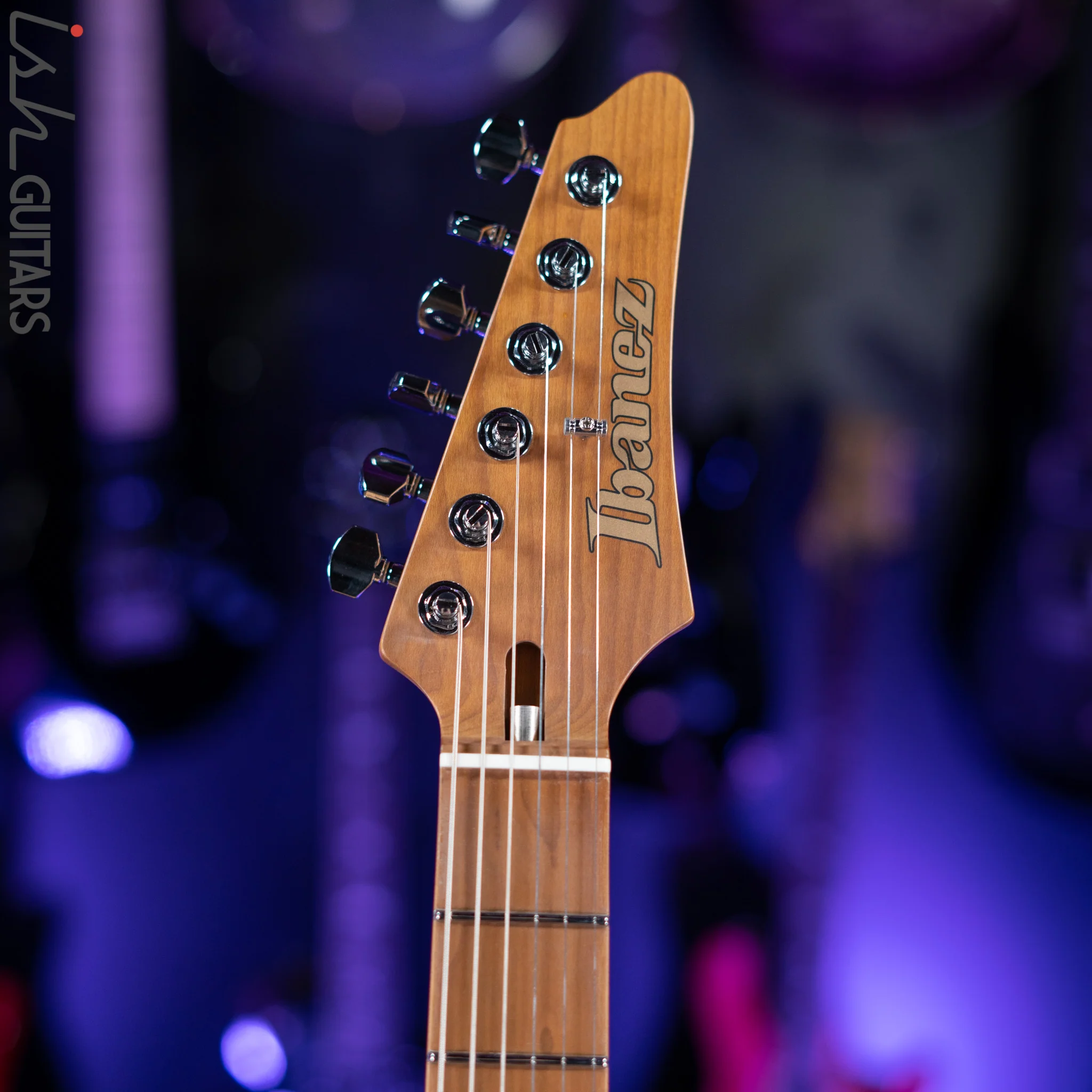 Ibanez Prestige AZ2204 Electric Guitar Hazy Rose Metallic Demo - Image 6