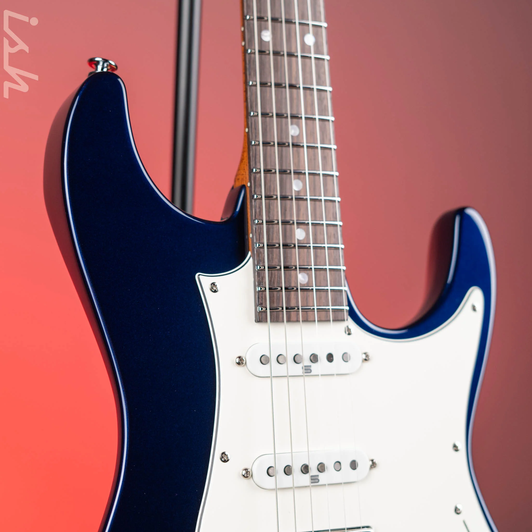 Ibanez Prestige AZ2204NW Electric Guitar Dark Tide Blue Demo - Image 3