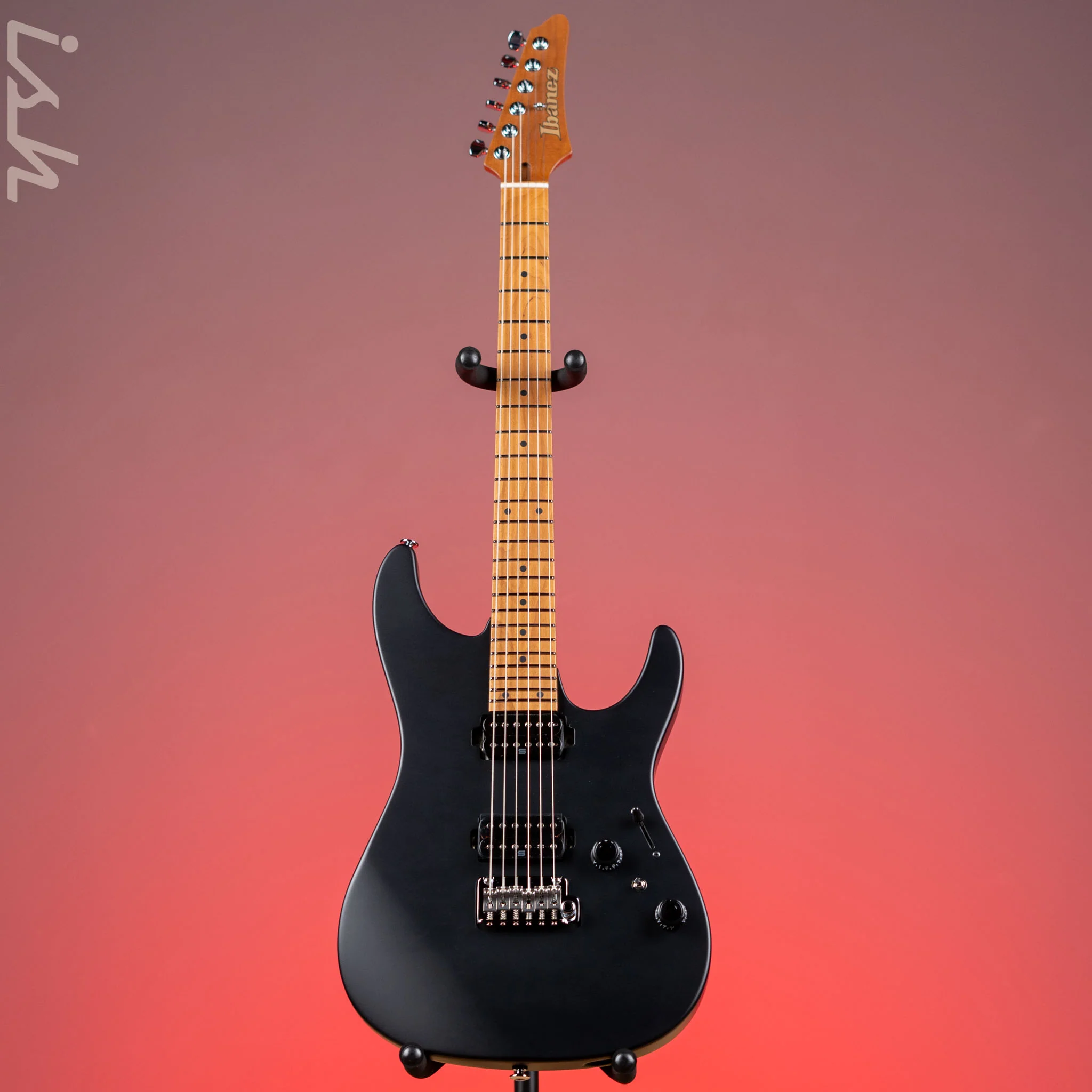 Ibanez Prestige AZ2402 Electric Guitar Flat Black - Image 2