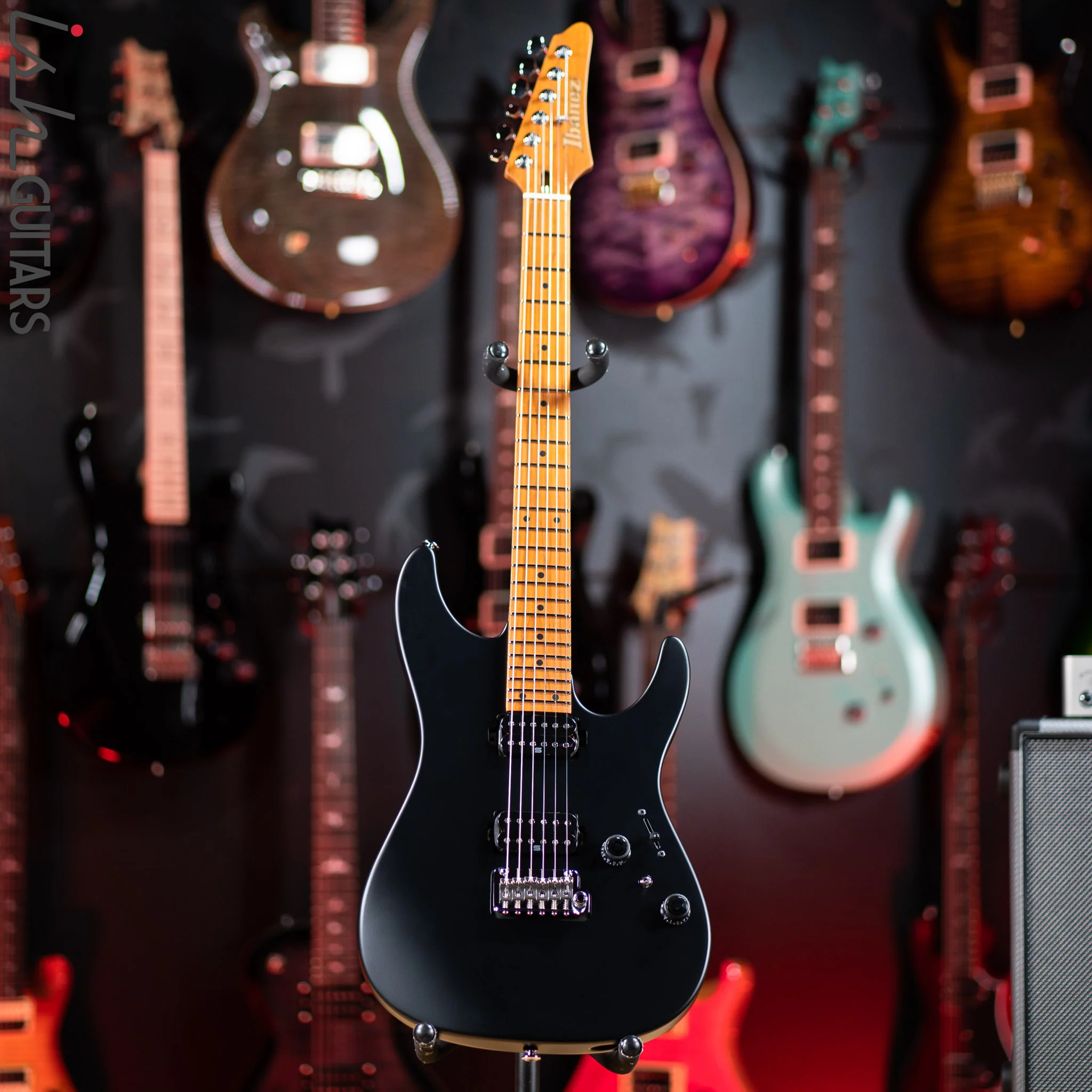 Ibanez Prestige AZ2402 Electric Guitar Flat Black - Image 2