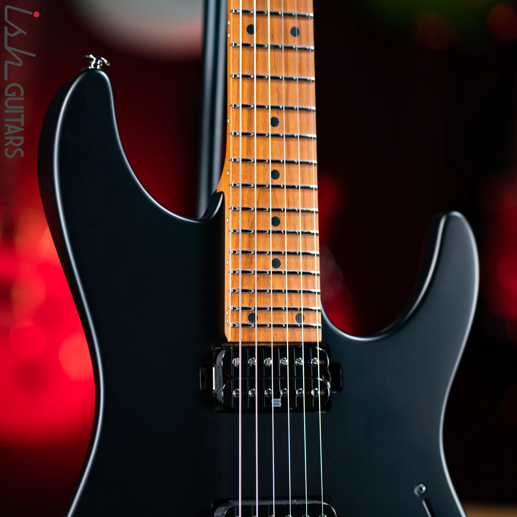 Ibanez Prestige AZ2402 Electric Guitar Flat Black - Image 4