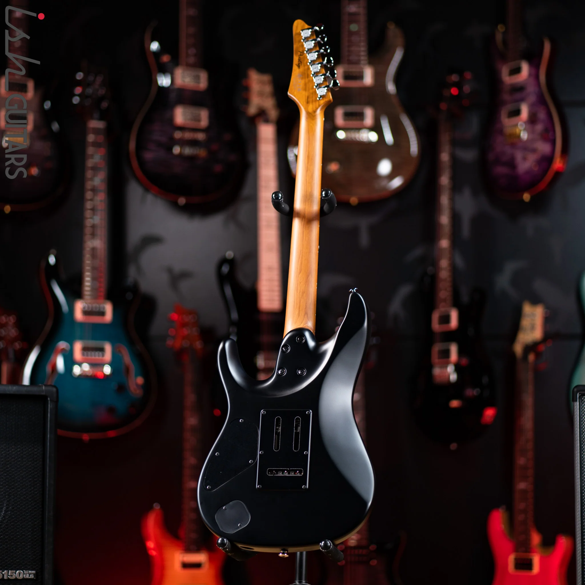 Ibanez Prestige AZ2402 Electric Guitar Flat Black - Image 7
