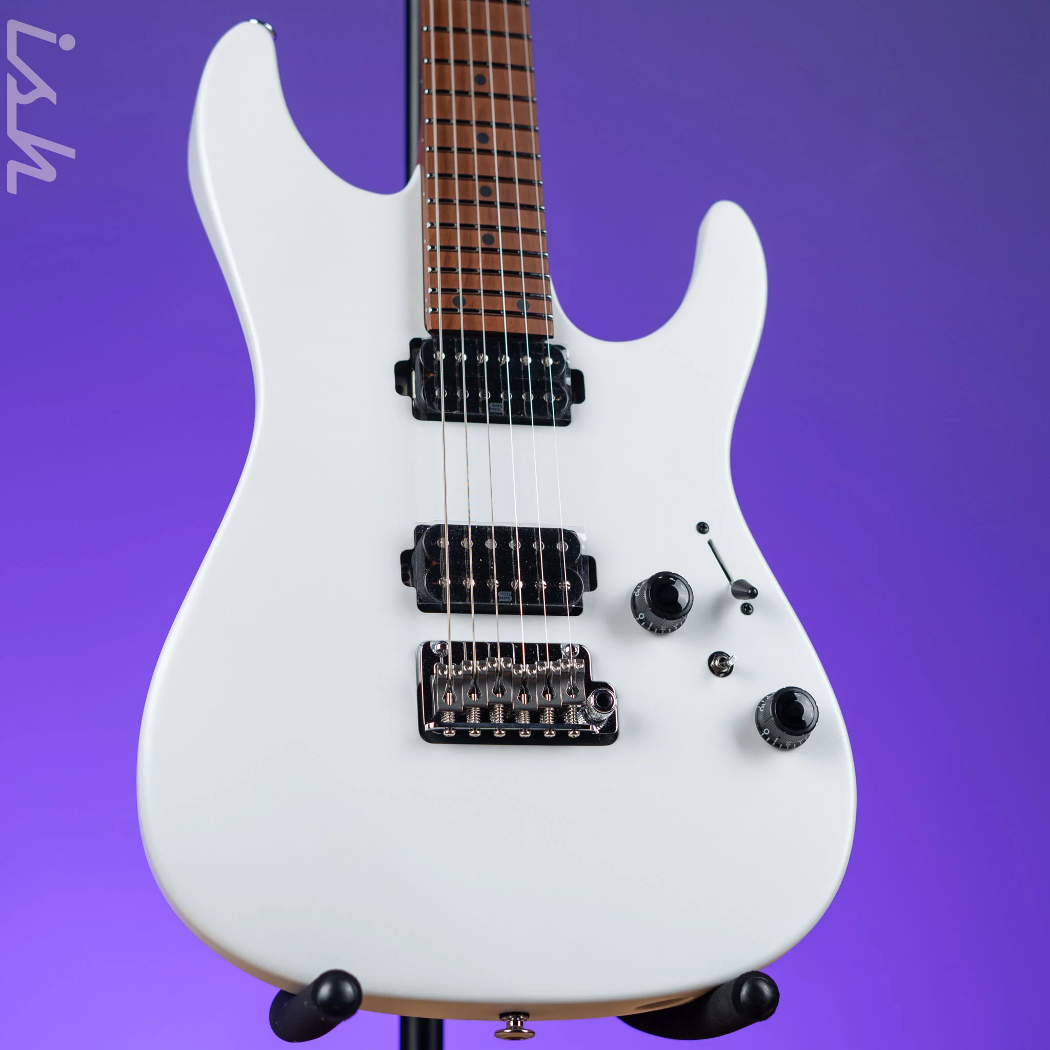 Ibanez Prestige AZ2402 Electric Guitar Pearl White Flat