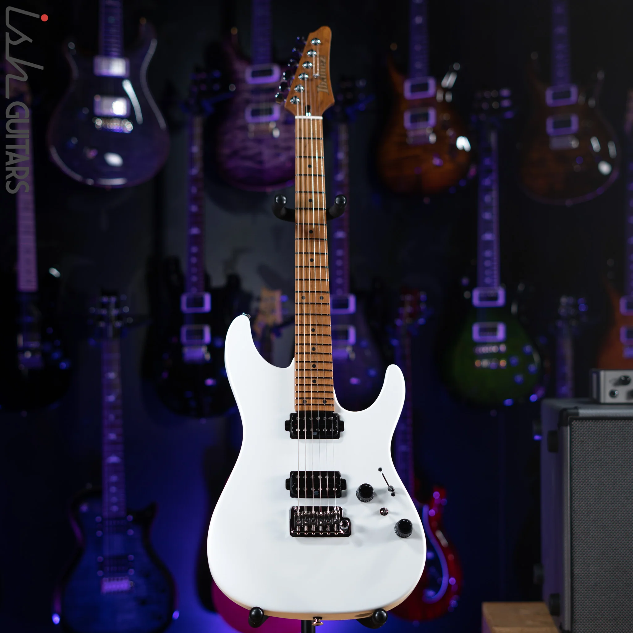 Ibanez Prestige AZ2402 Electric Guitar Pearl White Flat - Image 2
