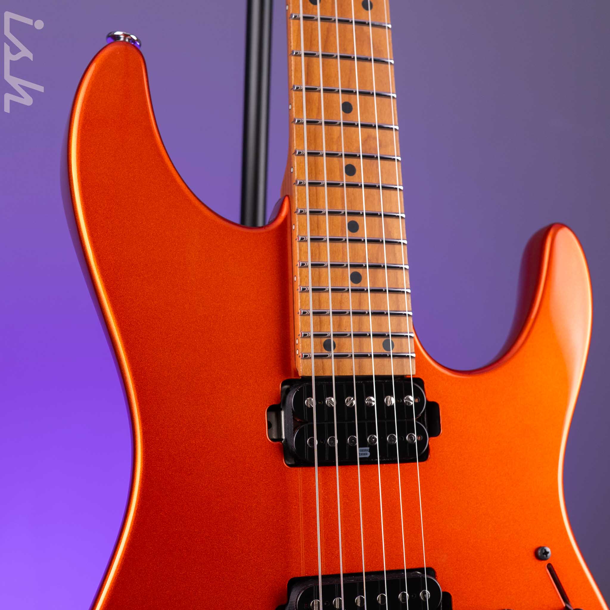 Ibanez Prestige AZ2402 Roadster Orange Metallic Electric Guitar - Image 4