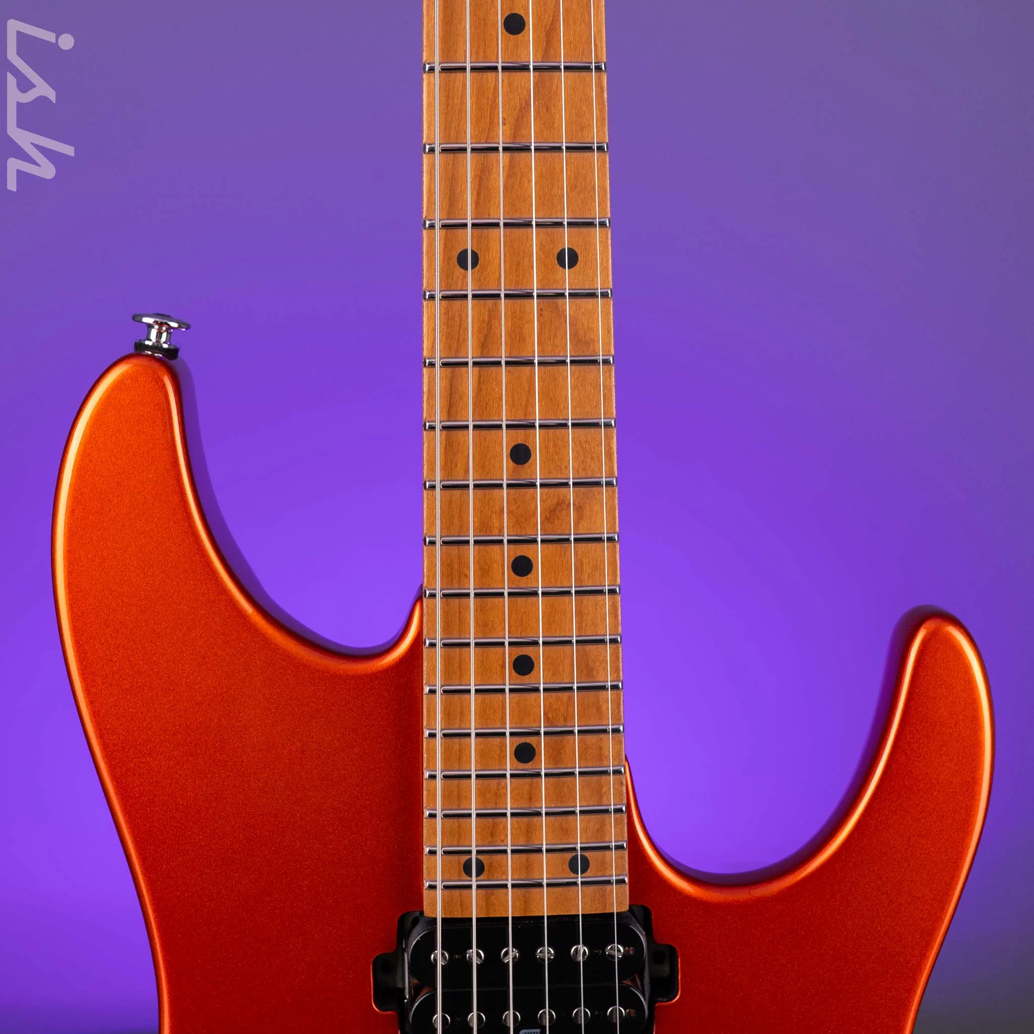 Ibanez Prestige AZ2402 Roadster Orange Metallic Electric Guitar - Image 6