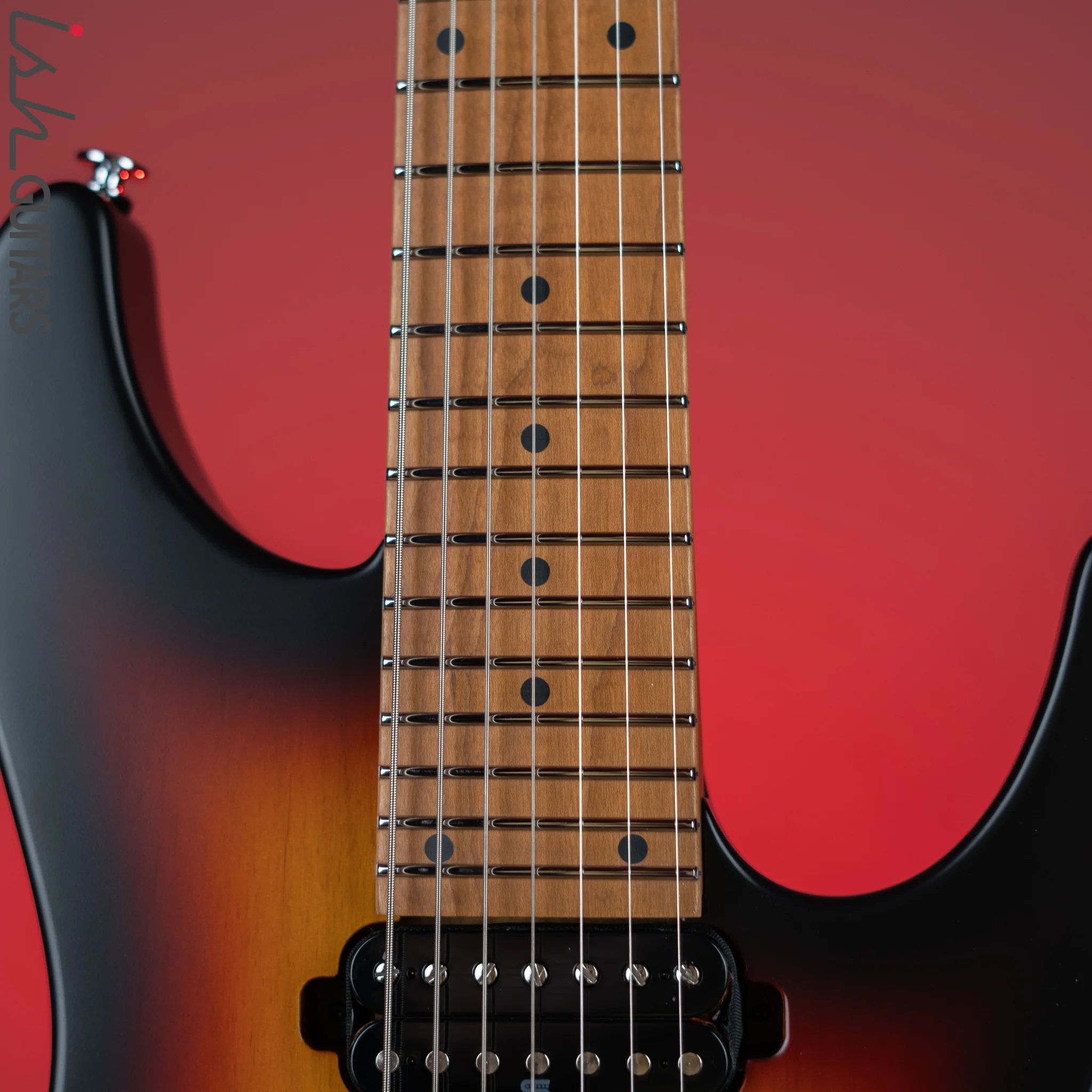Ibanez Prestige AZ24027 7-String Tri Burst Fade Demo - Image 5