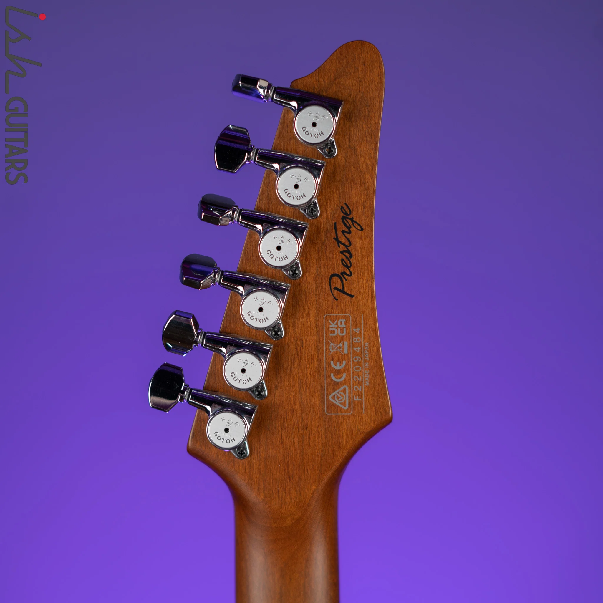Ibanez Prestige AZ2402L Left Handed Electric Guitar Tri Fade Burst Flat - Image 11
