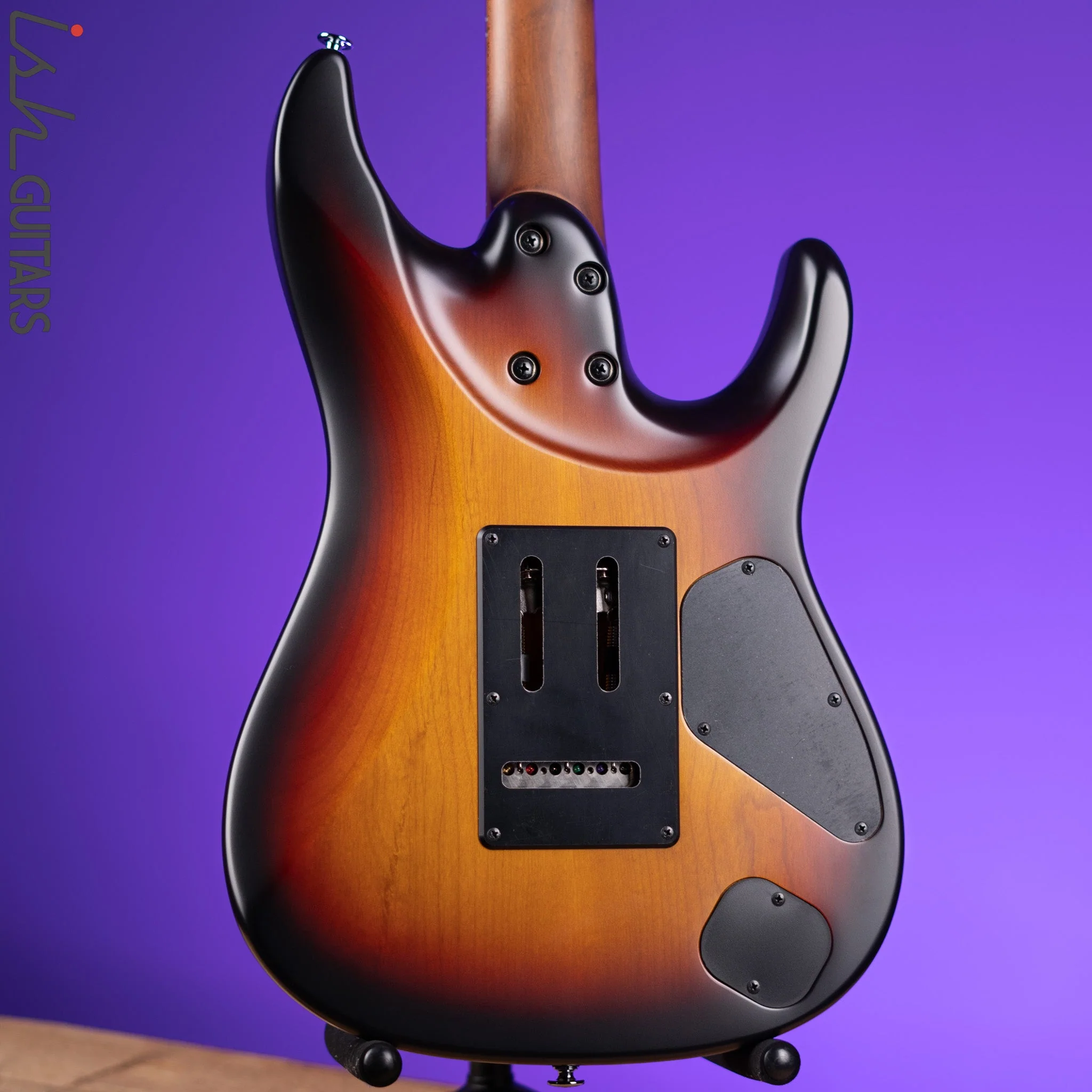 Ibanez Prestige AZ2402L Left Handed Electric Guitar Tri Fade Burst Flat - Image 8