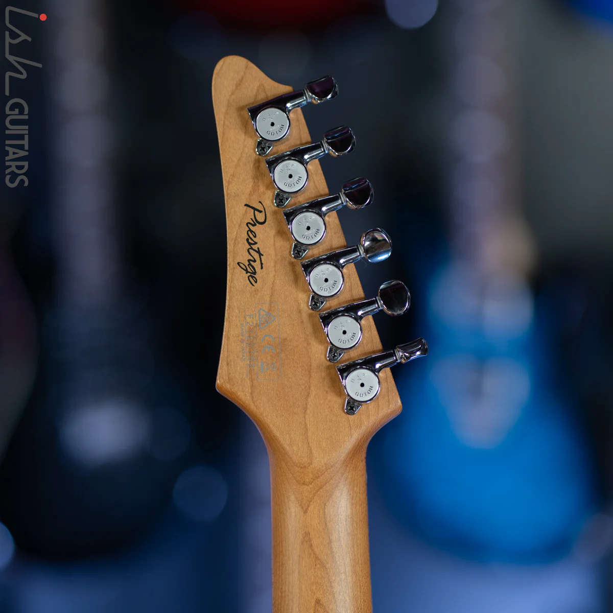 Ibanez Prestige AZS2200 Black Electric Guitar Demo - Image 11