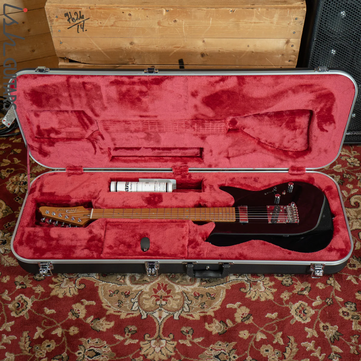 Ibanez Prestige AZS2200 Black Electric Guitar Demo - Image 12